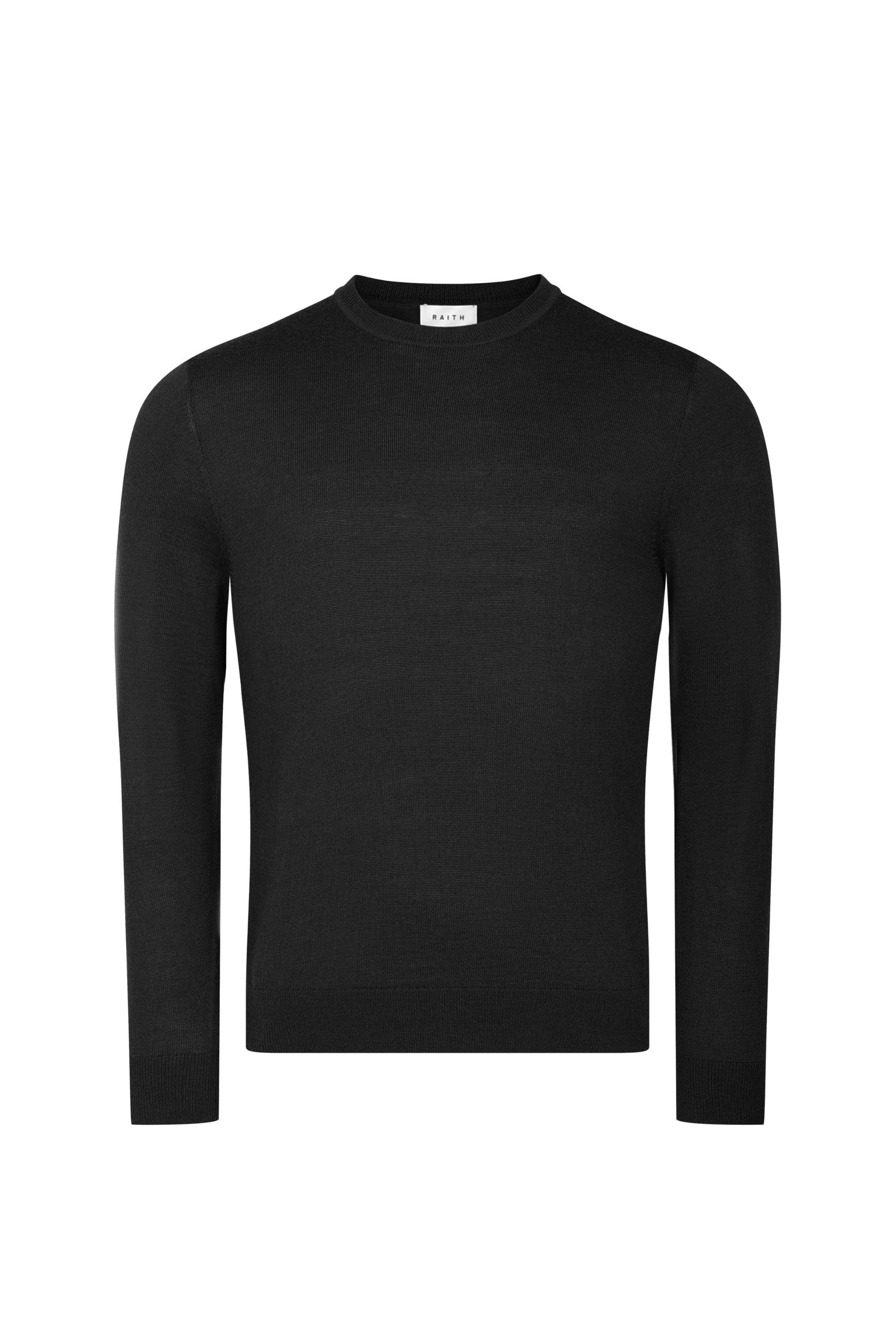 Rio Crew Neck Long Sleeve - Black