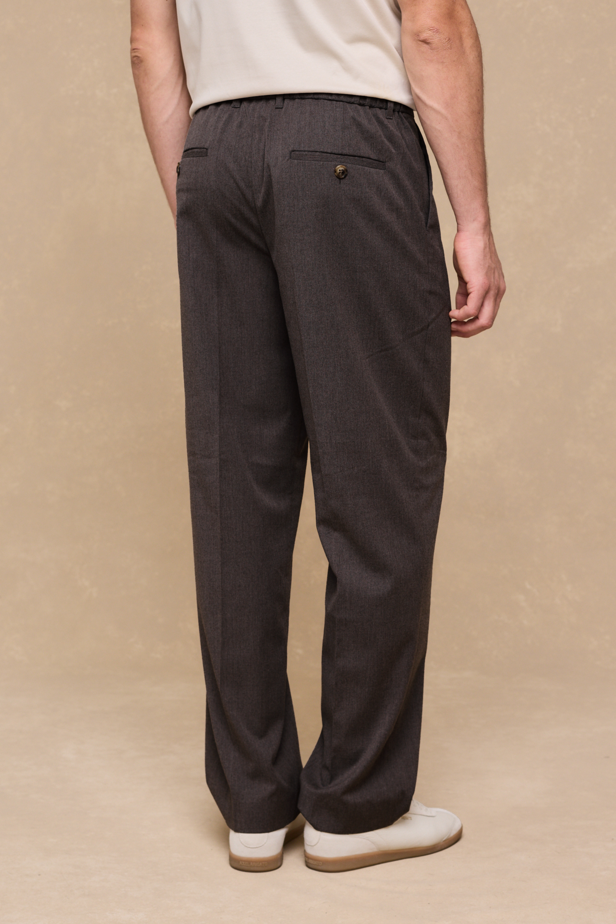 Romeo Tailored Trouser - Brown
