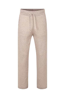 Theo Knitted Trouser - Biscuit