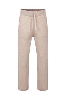 Theo Knitted Trouser - Biscuit