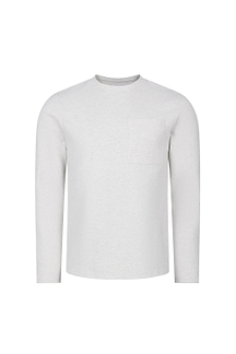 Tyler Long Sleeve Top - Stone Marl