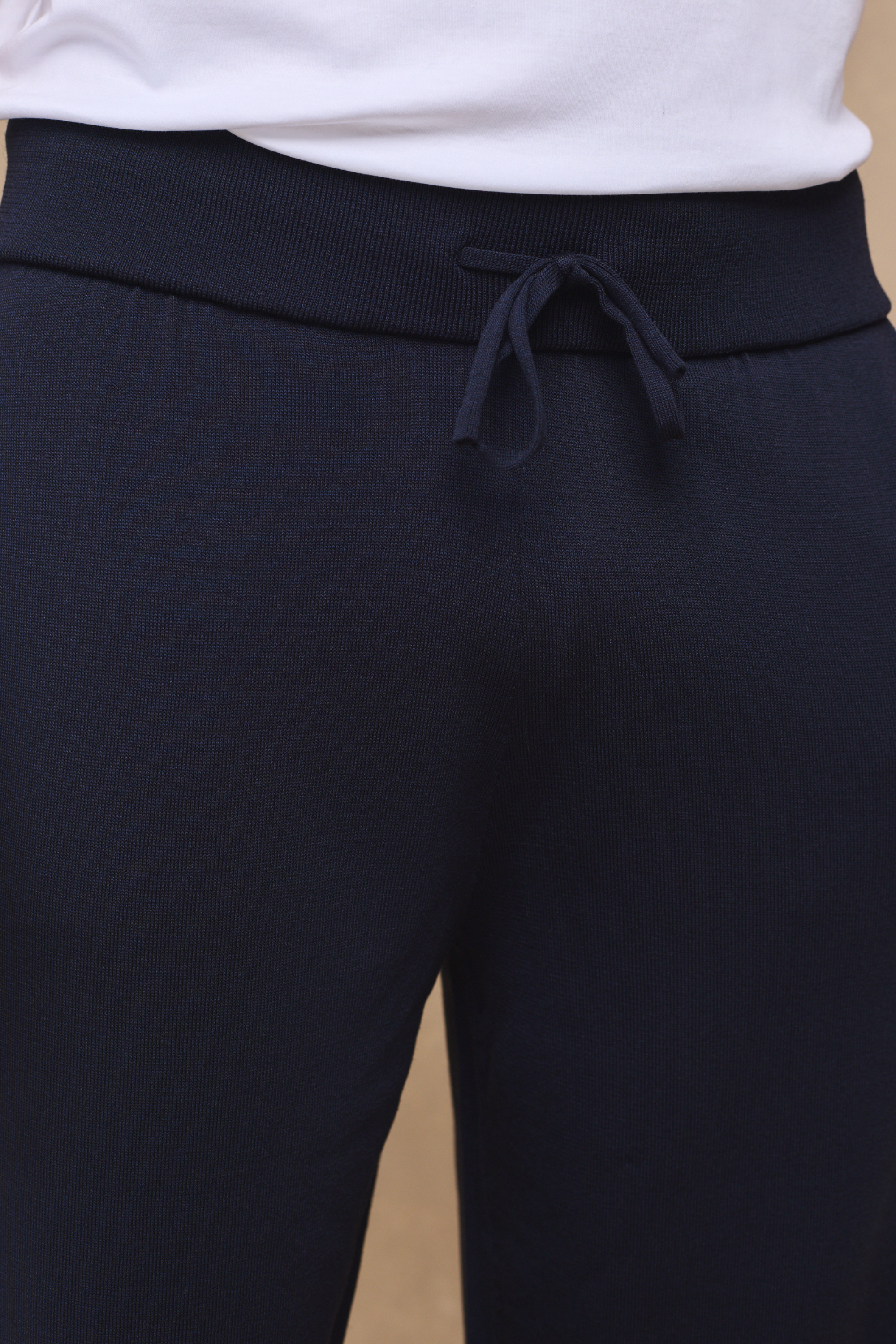 Viggo Jersey Knit Trouser - Navy