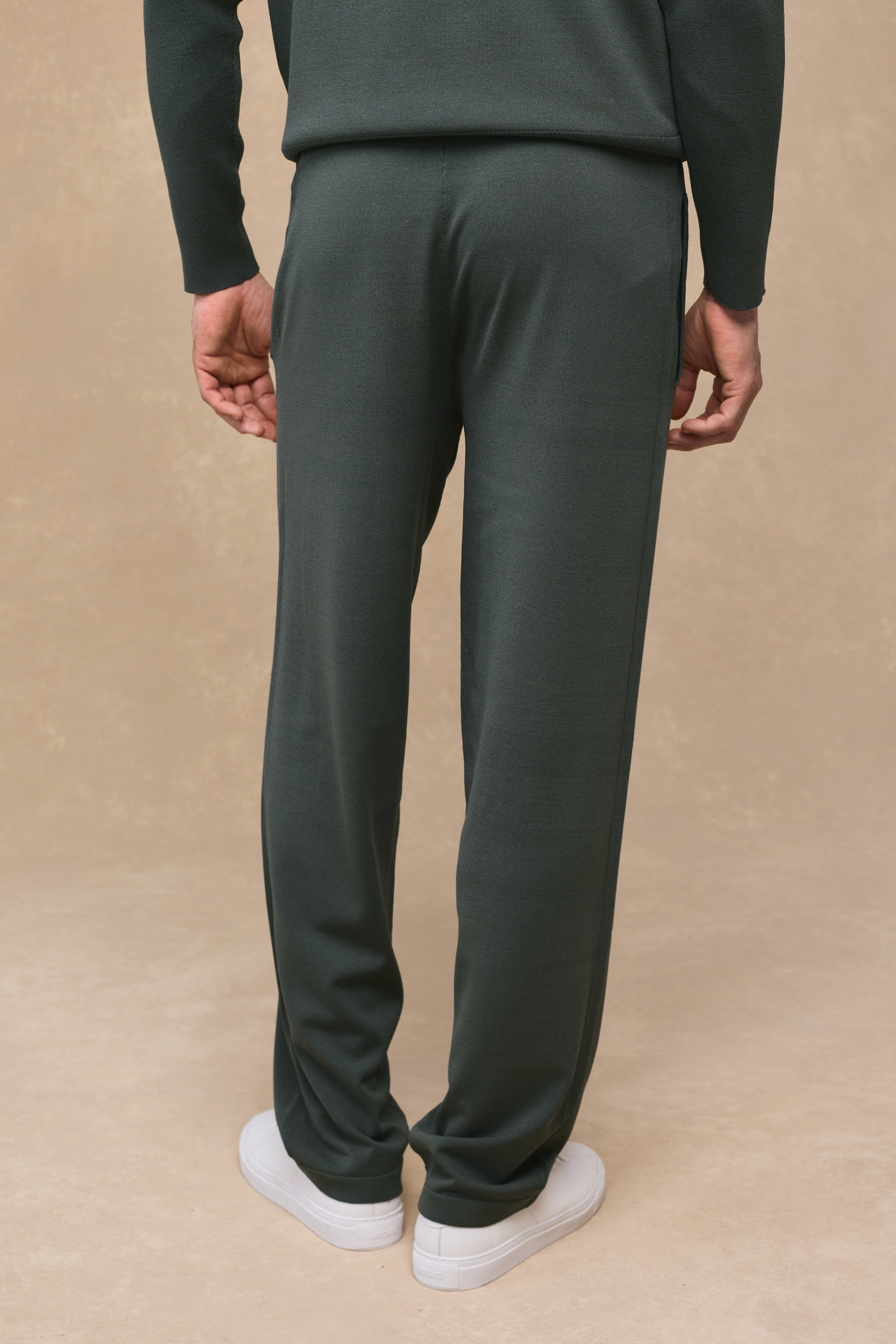 Viggo Jersey Knit Trouser - Sage
