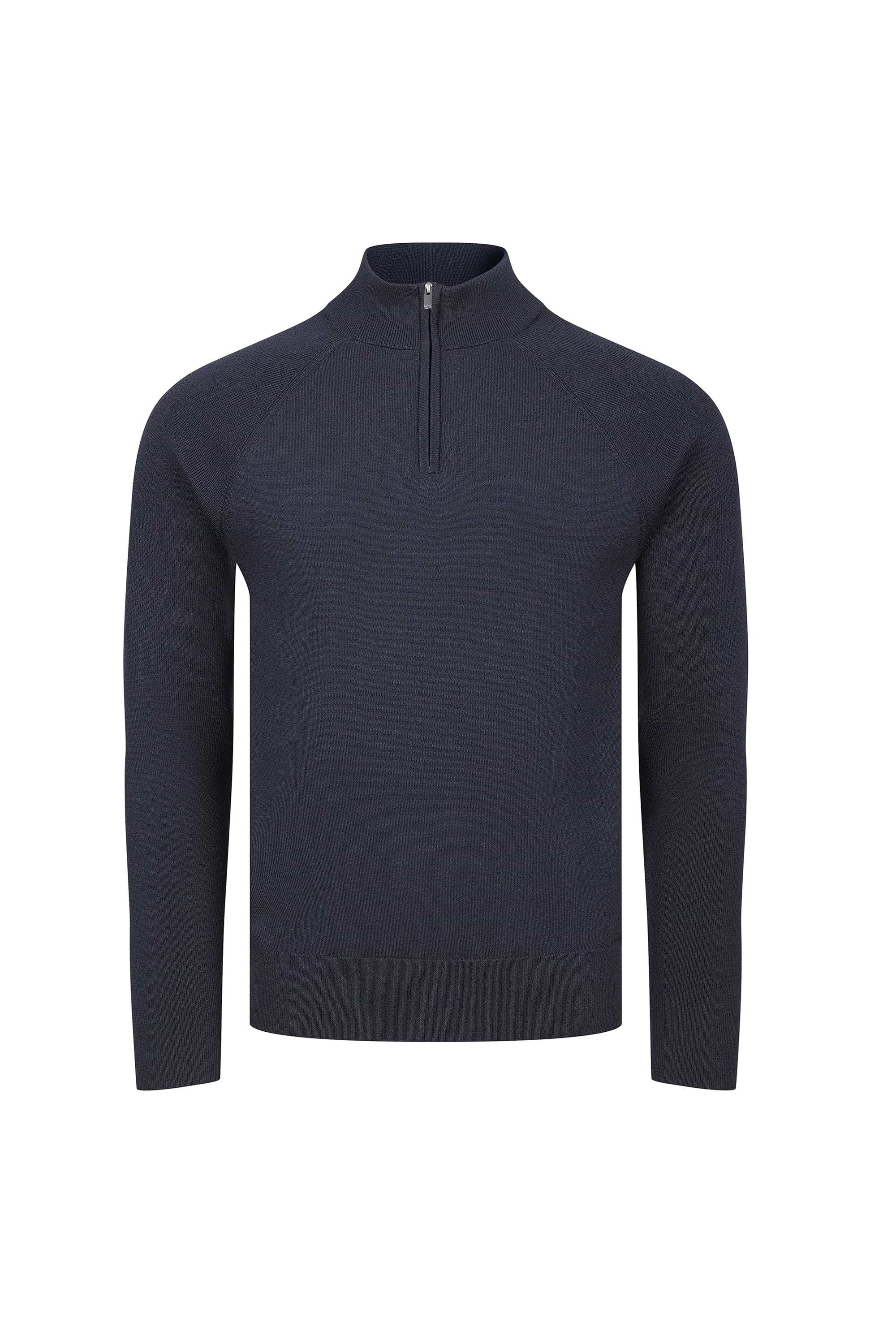 Viggo Jersey Knit Jumper - Navy