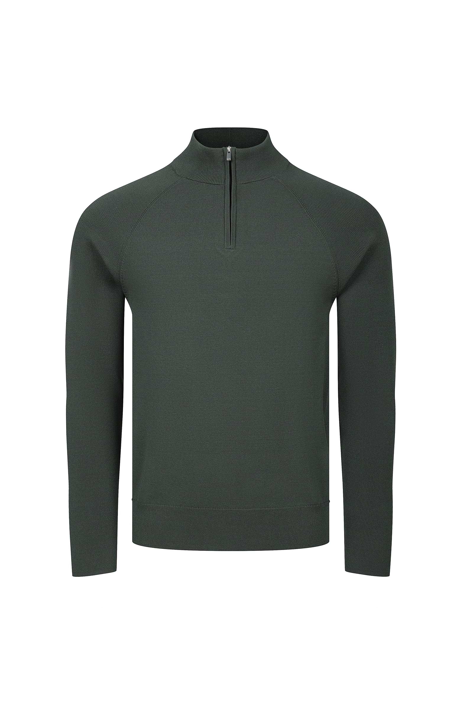 Viggo Jersey Knit Jumper - Sage