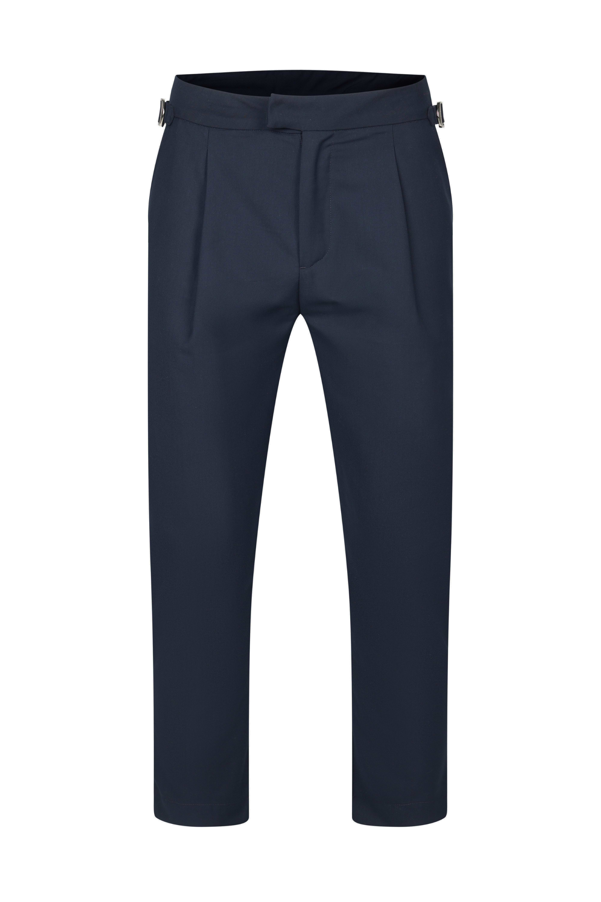 Jasper Tailored Trouser - Navy