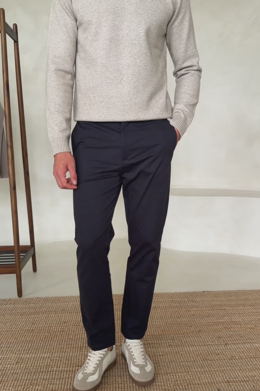 Elliot Easy Chino - Dark Navy