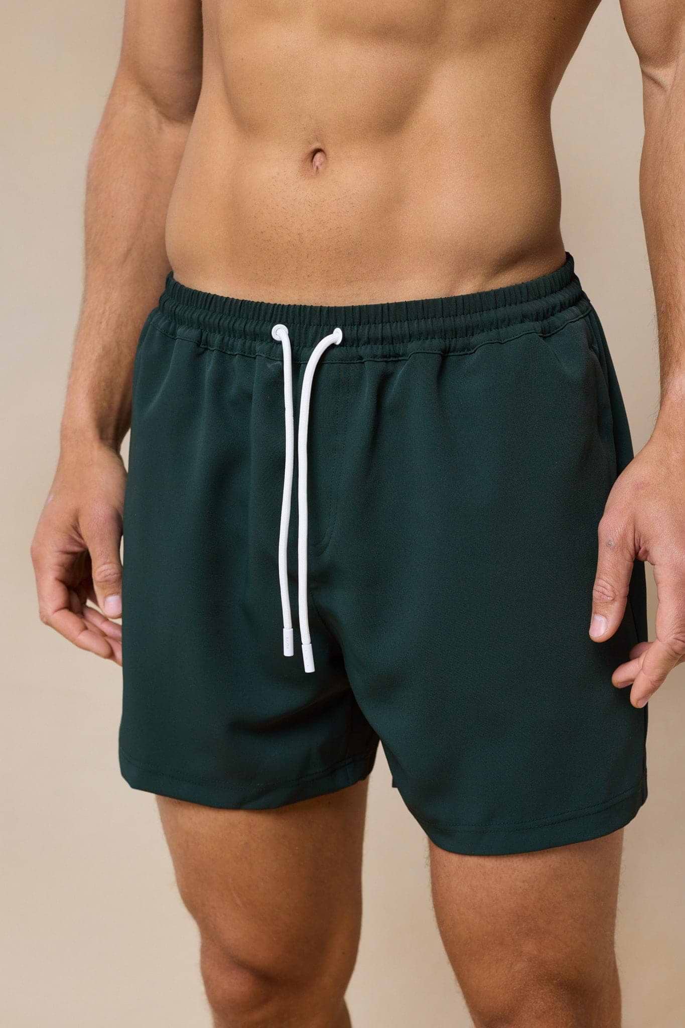Spiga Badeshorts - Dunkelgrün