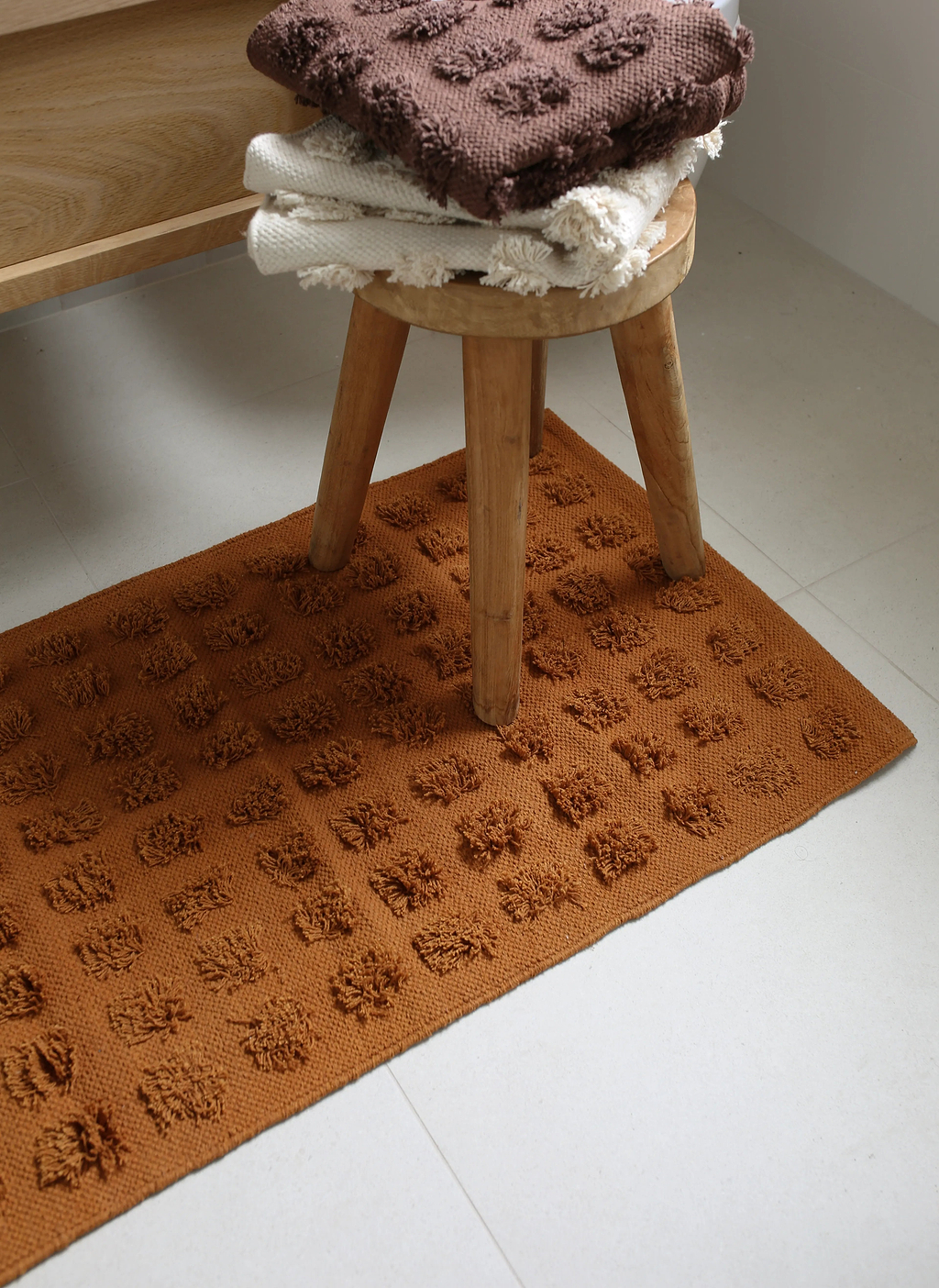 Handwoven Cotton Bathmat