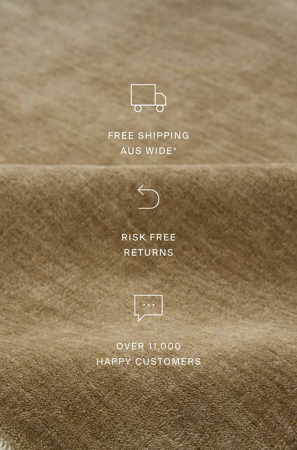 Bhakti Abrash Wool Blend Rug in Brown Butter