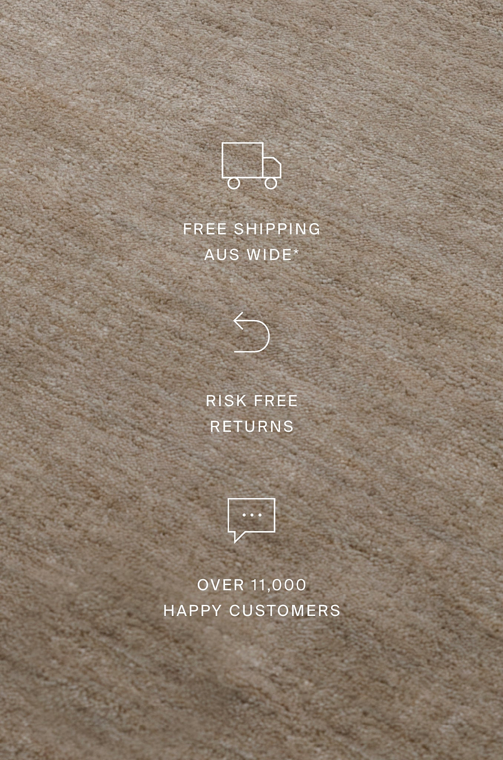 Bhakti Abrash Wool Blend Rug in Oyster