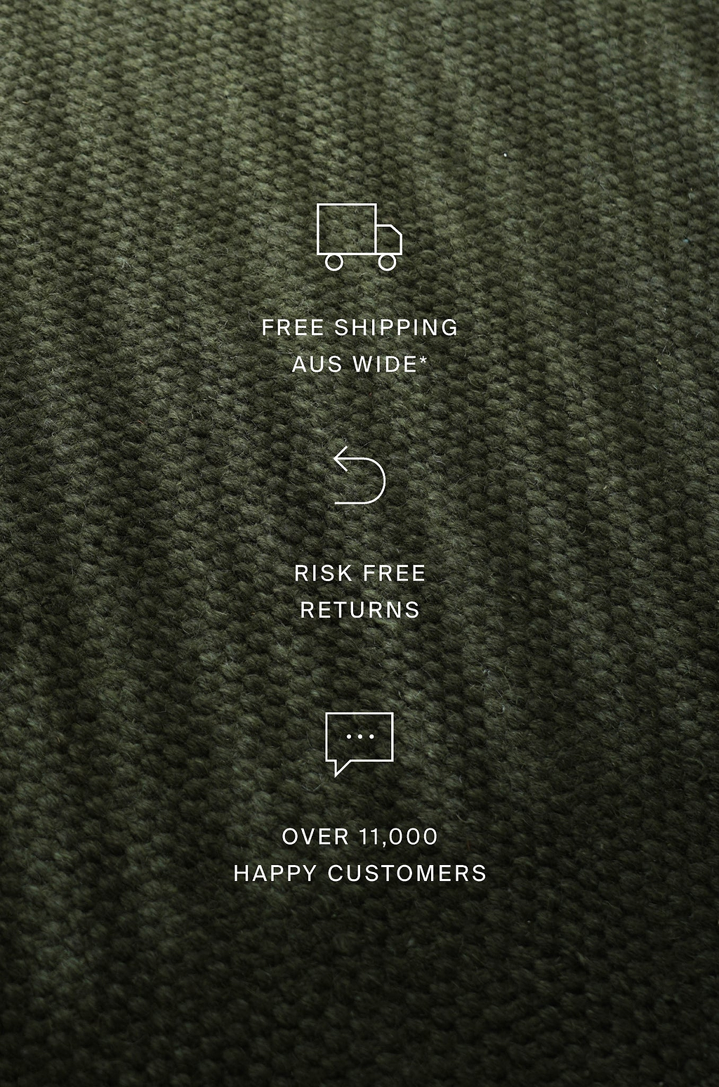 Cape Basket Weave Rug in Olive