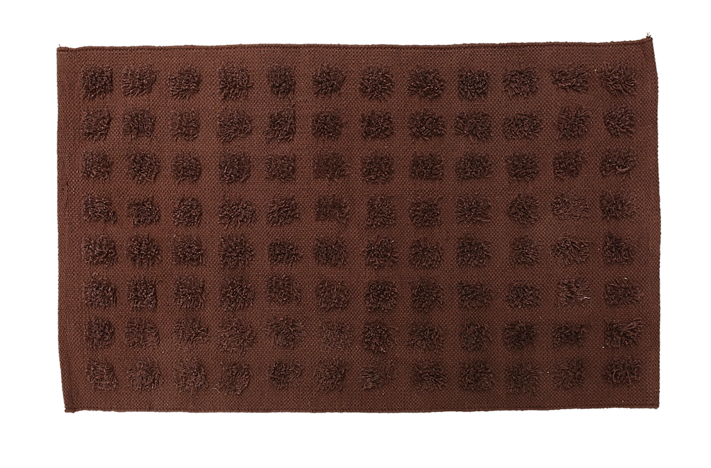 Merry Handwoven Cotton Bathmat in Cacao
