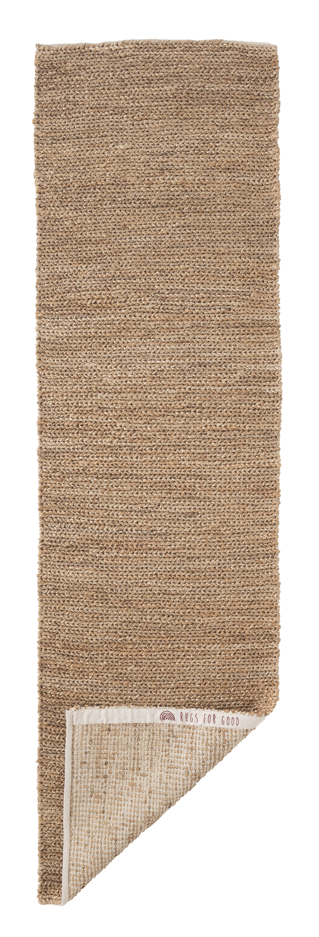 Avoca Jute Runner Rug in Natural