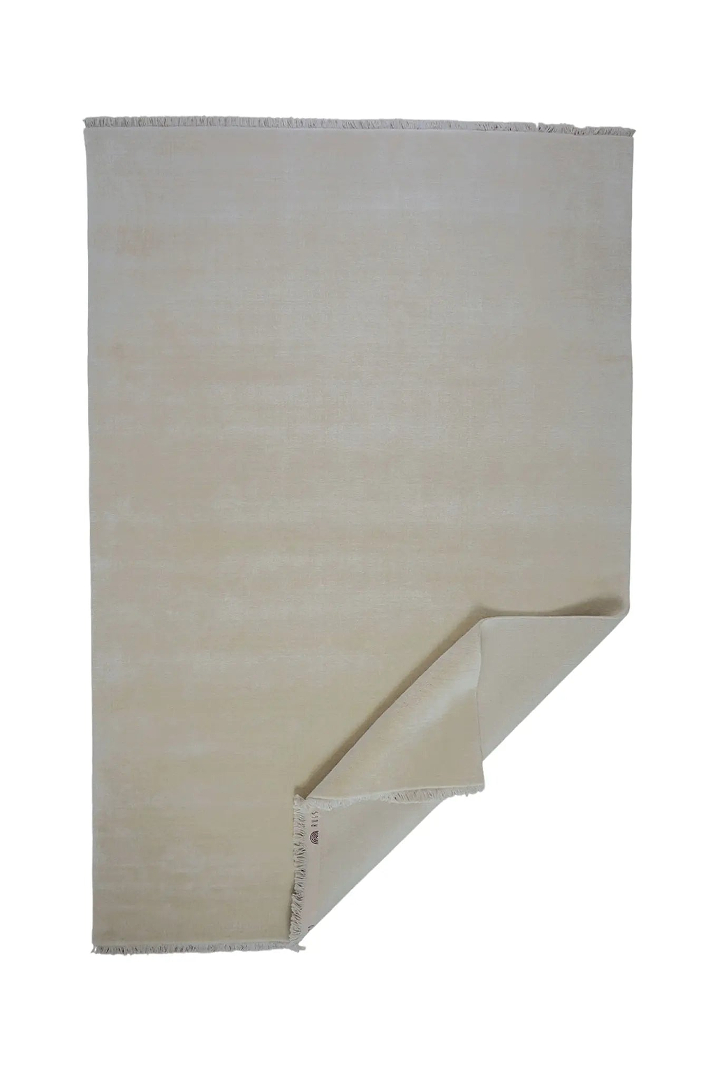 Bhakti Abrash Wool Blend Rug in Ivory