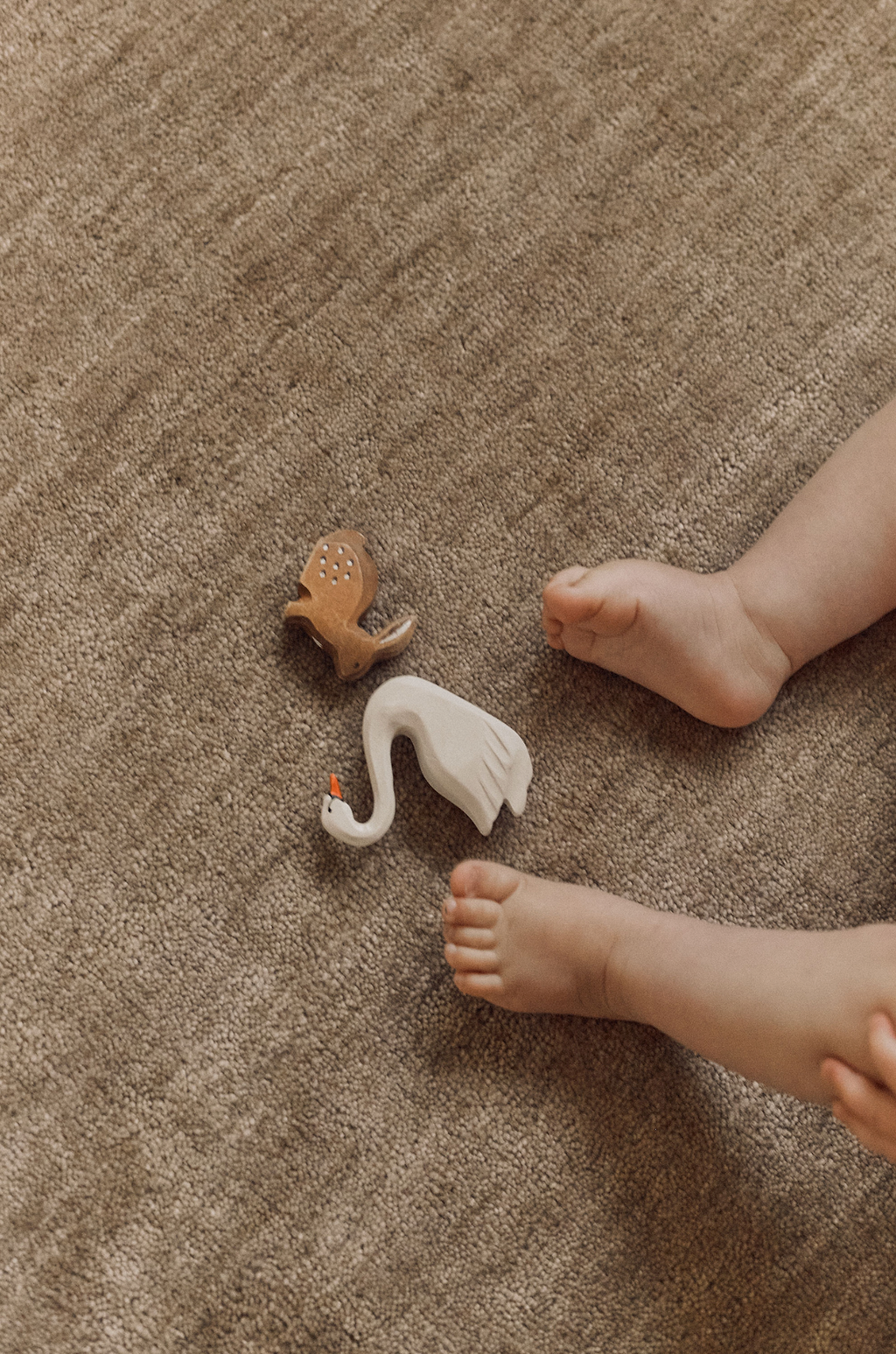 Bhakti Abrash Wool Blend Rug in Honey