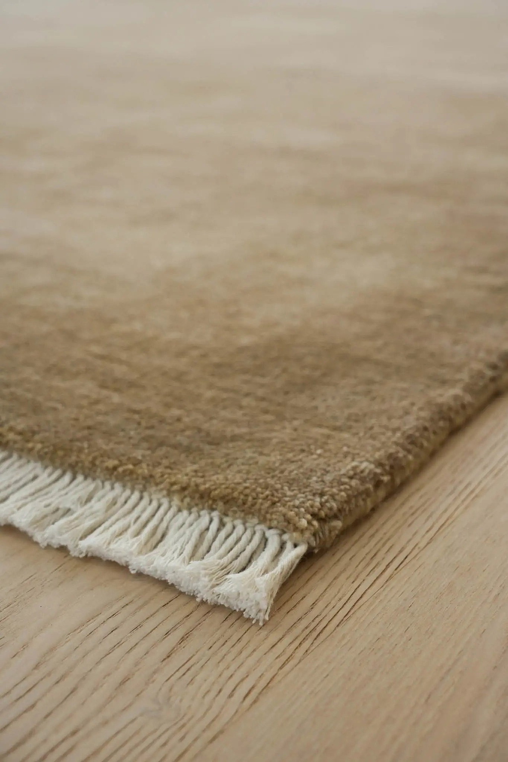 Bhakti Abrash Wool Blend Rug in Honey
