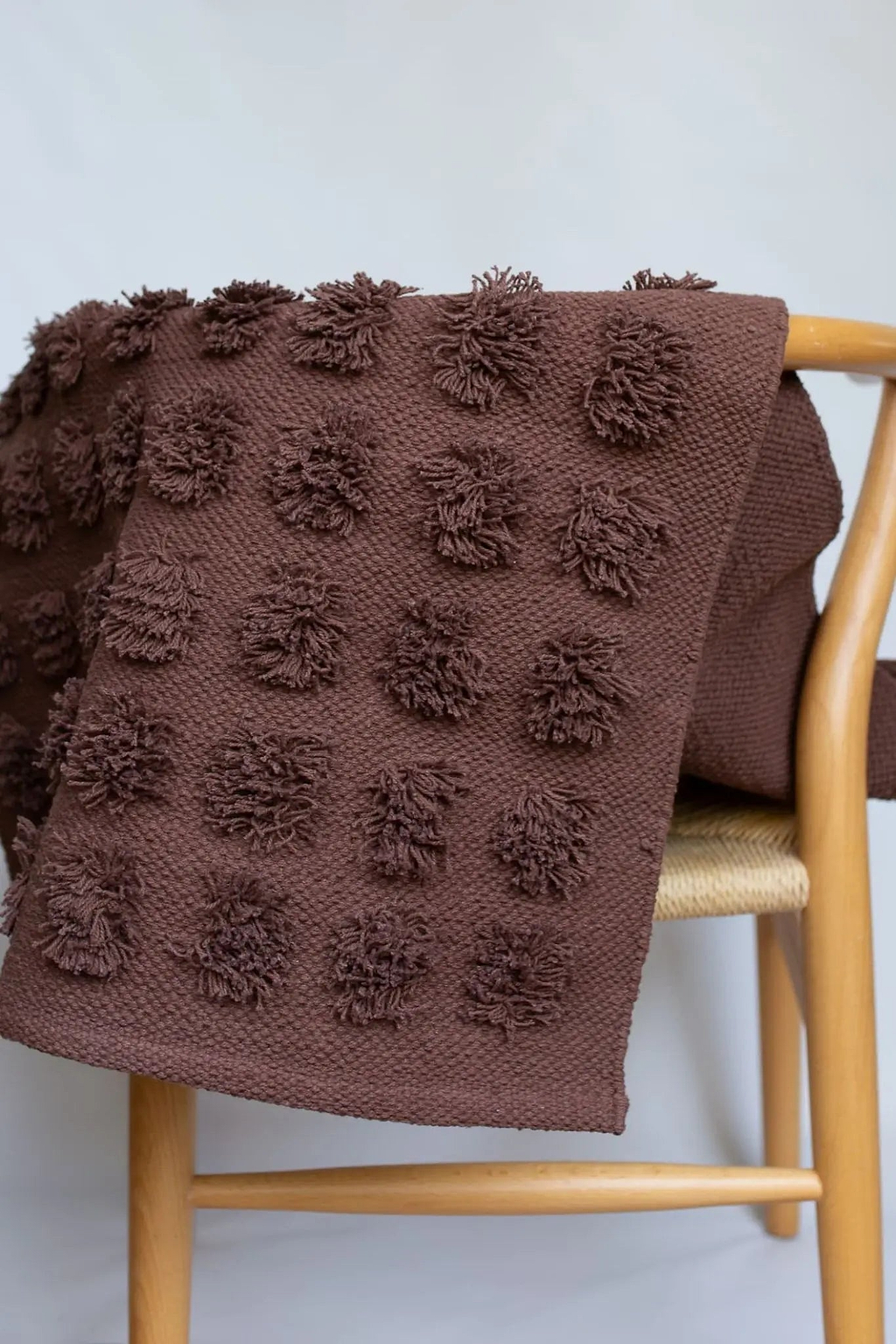 Merry Handwoven Cotton Bathmat in Cacao