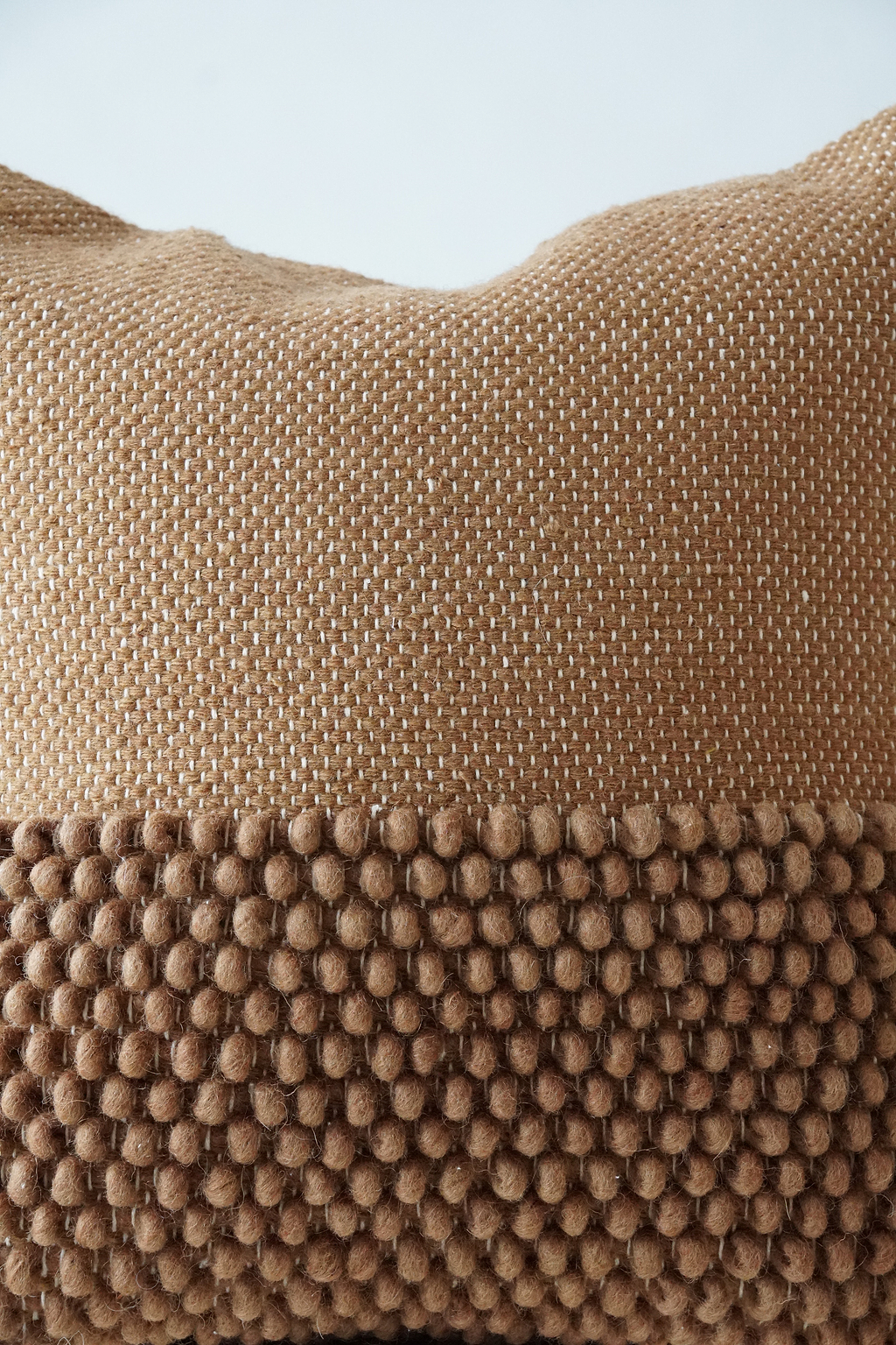 Niva Looped Cushion in Cinnamon