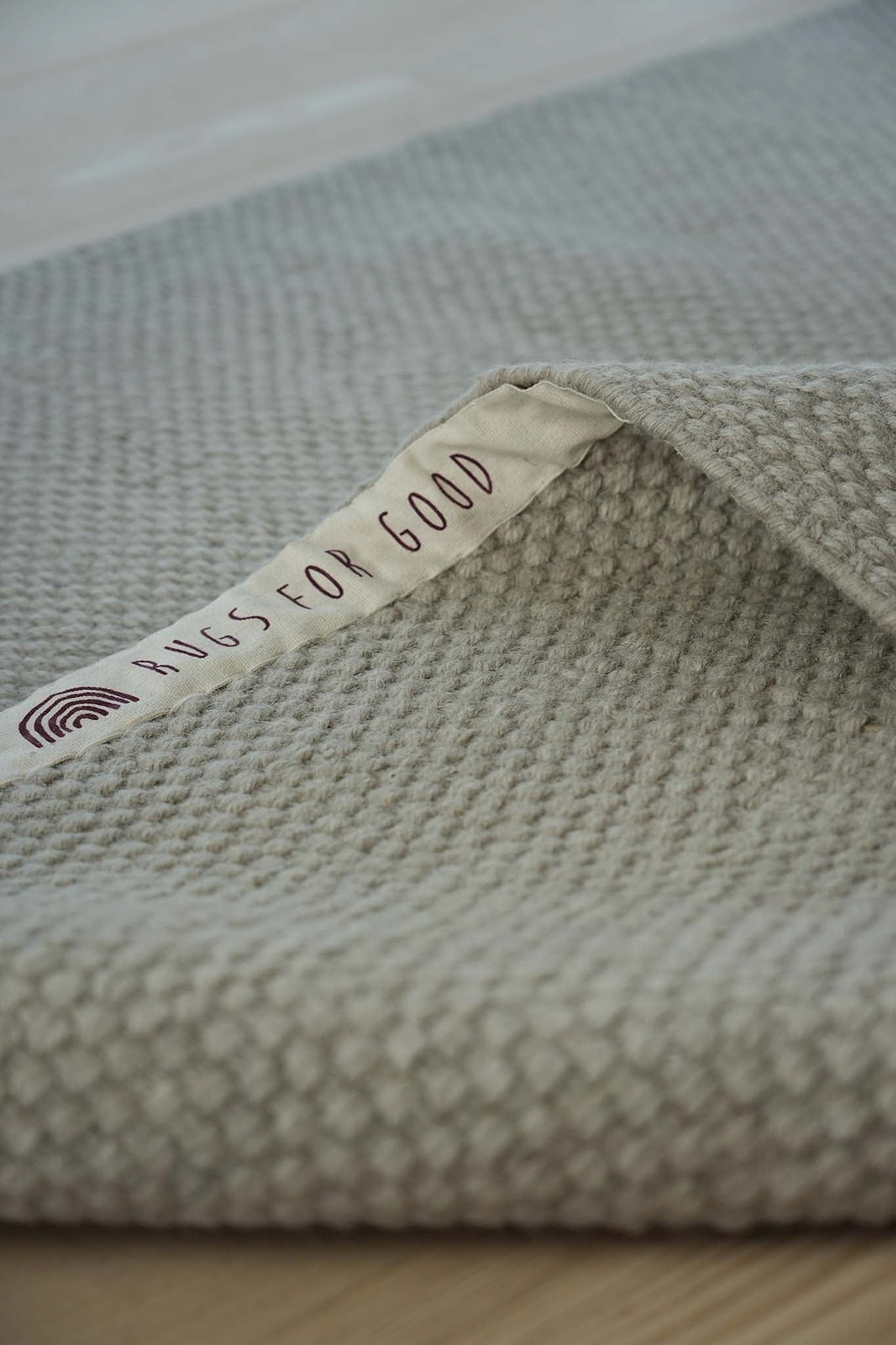 Cape Basket Weave Rug in Pumice