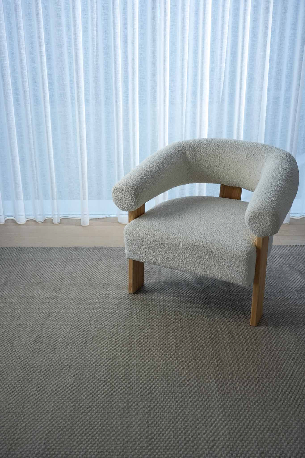 Cape Basket Weave Rug in Pumice