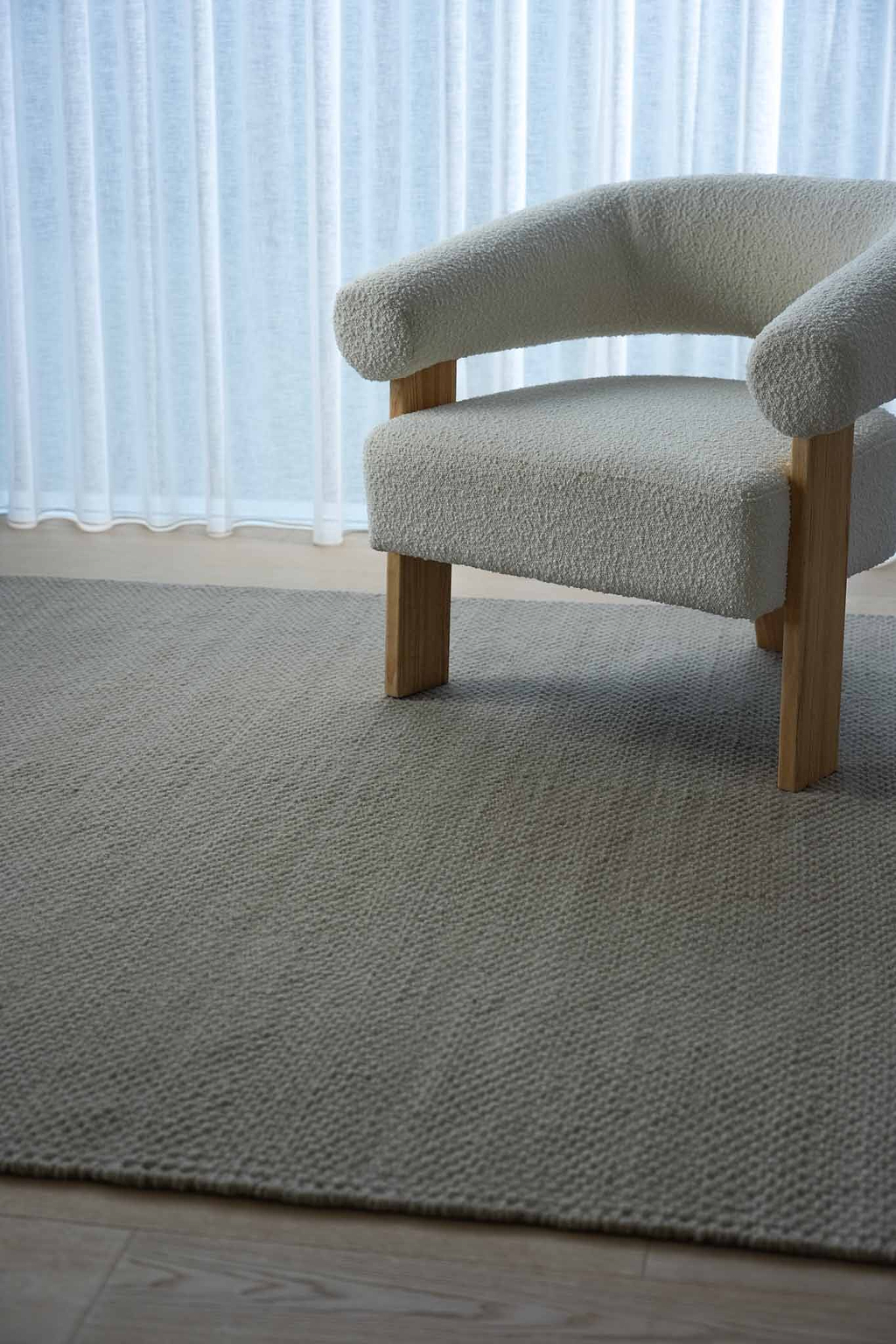 Cape Basket Weave Rug in Pumice