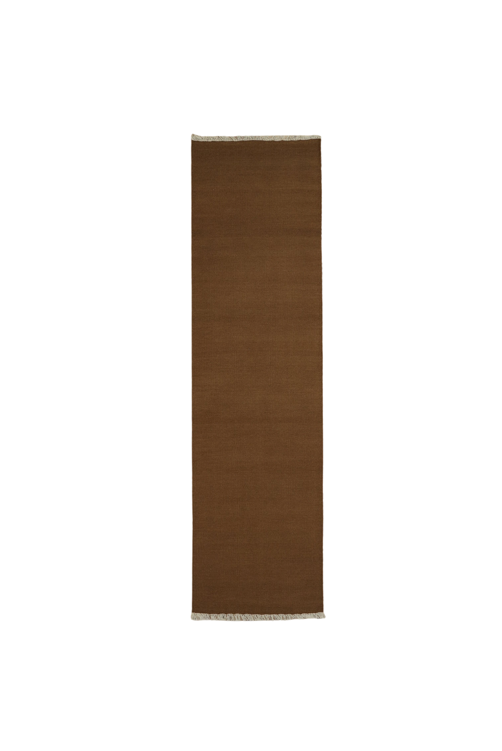 Terrain Flatweave Wool Runner Rug in Bark