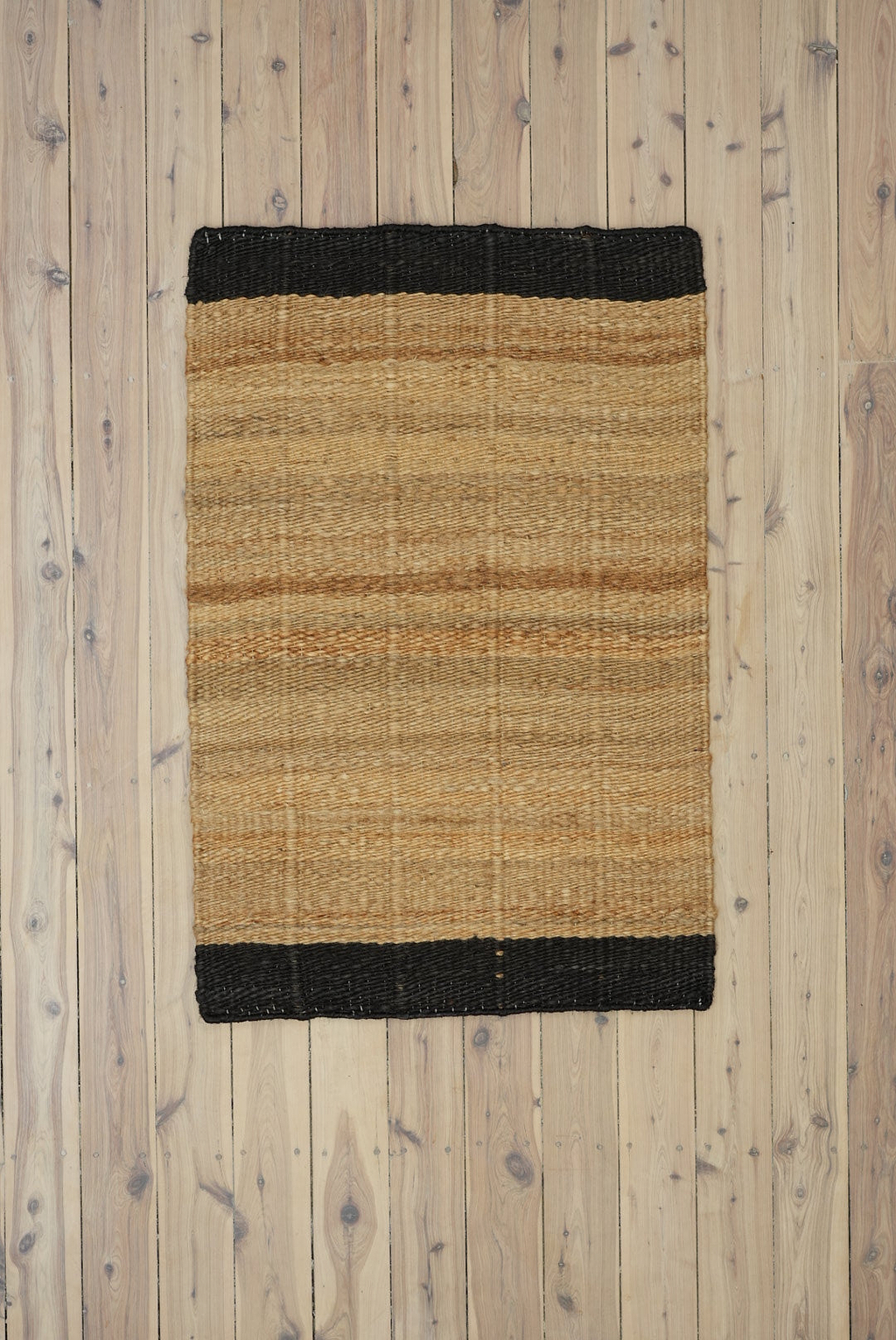 Suffolk Black Trim Jute Doormat