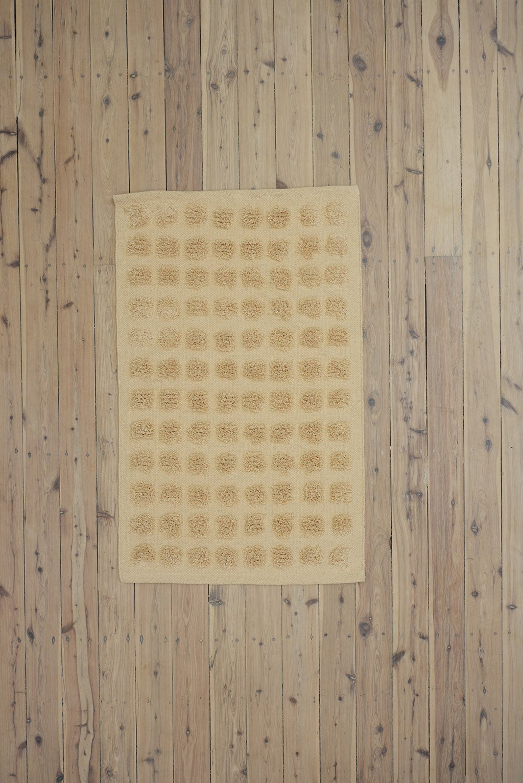 Merry Handwoven Cotton Bathmat in Cream