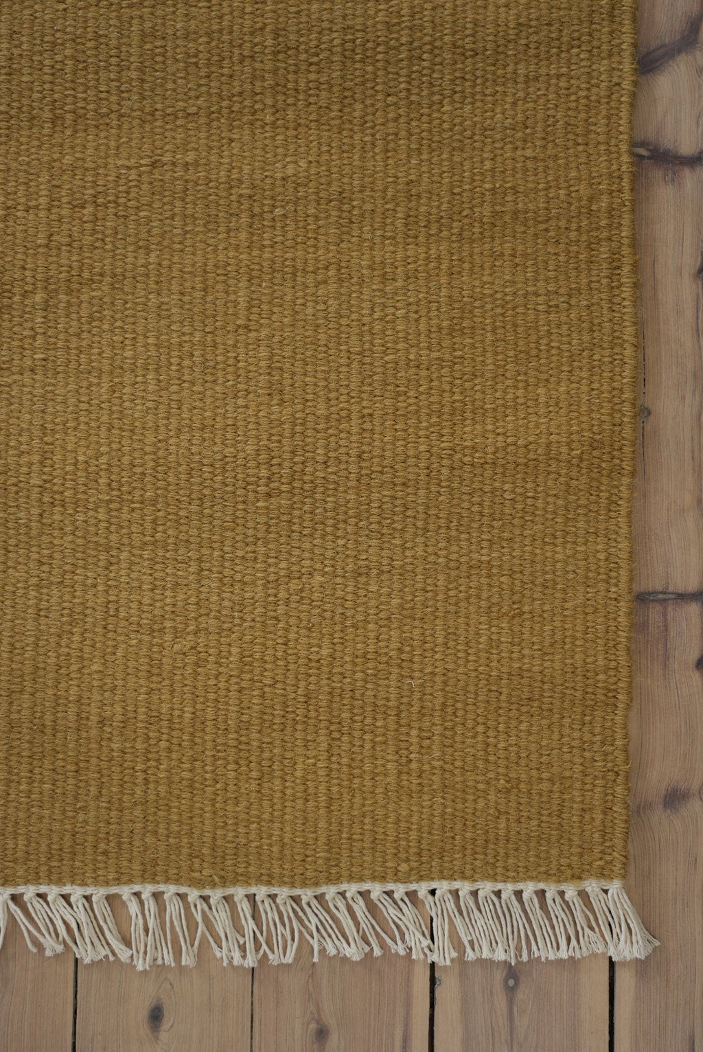 Terrain Flatweave Wool Rug in Gumnut