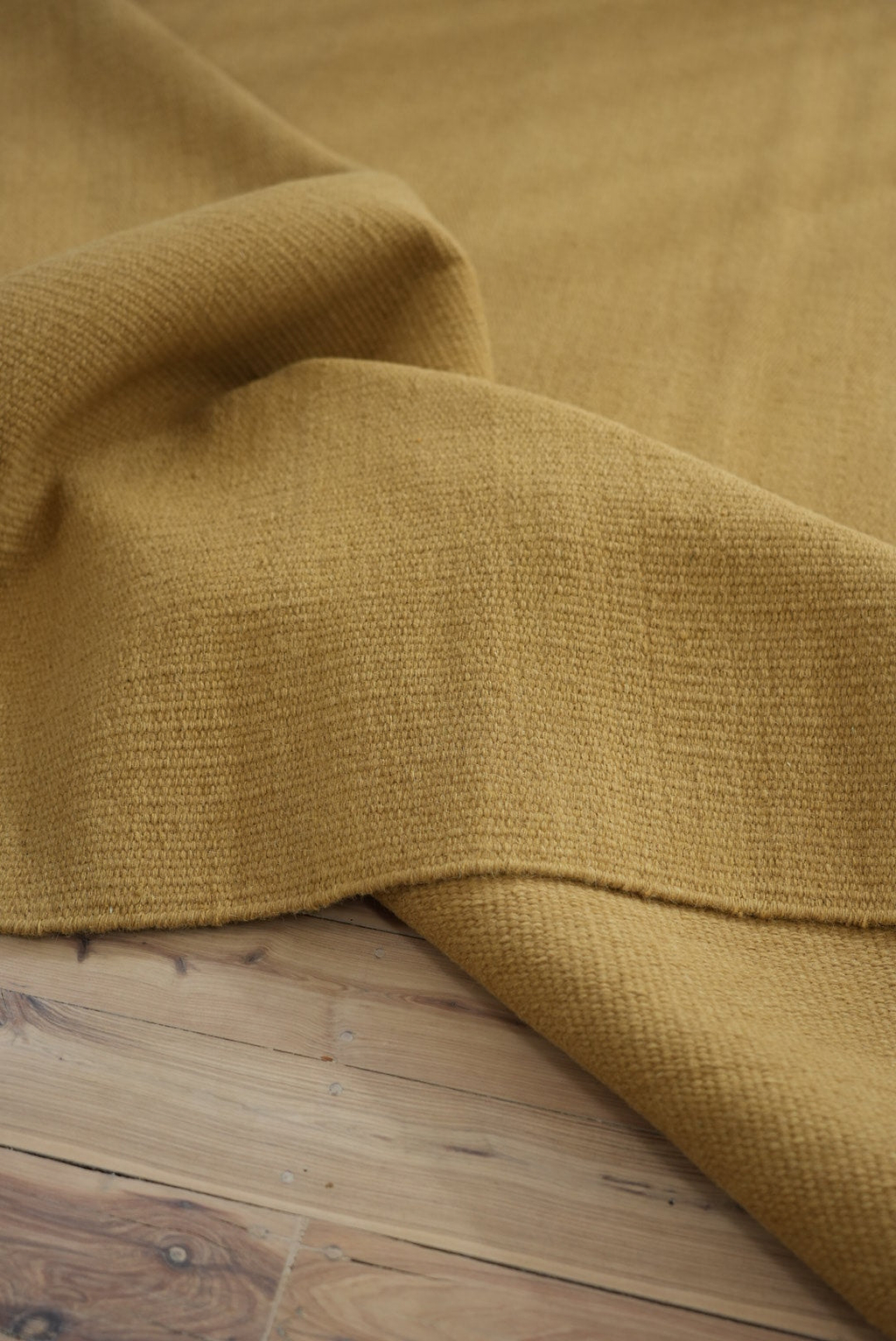Terrain Flatweave Wool Runner Rug in Gumnut