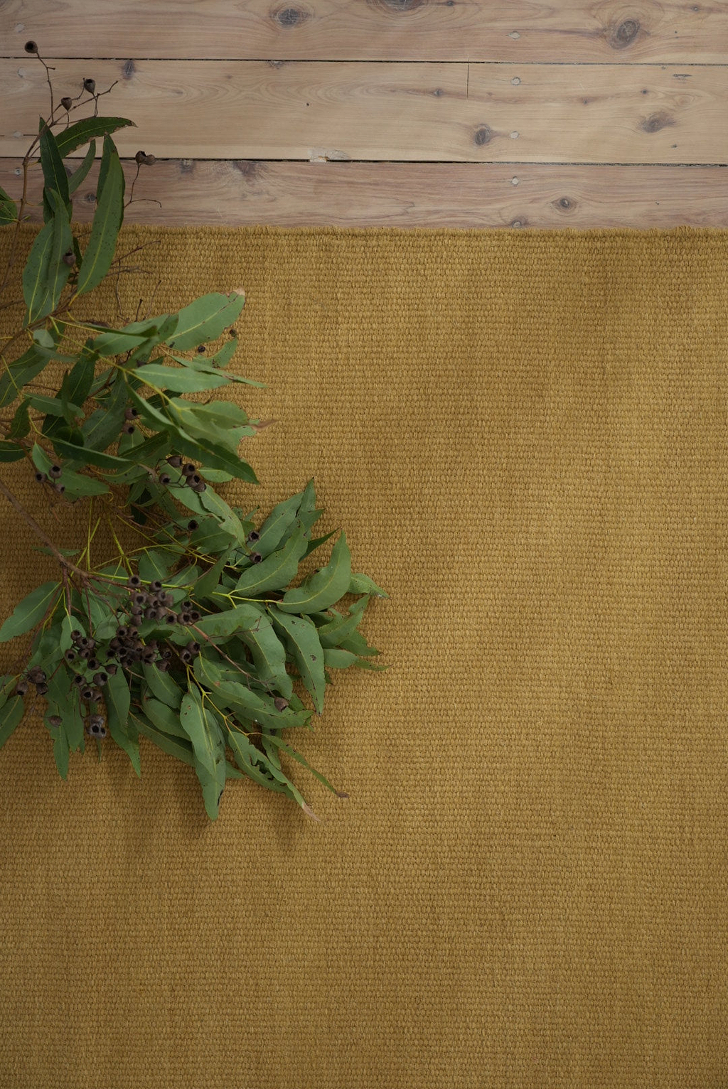 Terrain Flatweave Wool Runner Rug in Gumnut