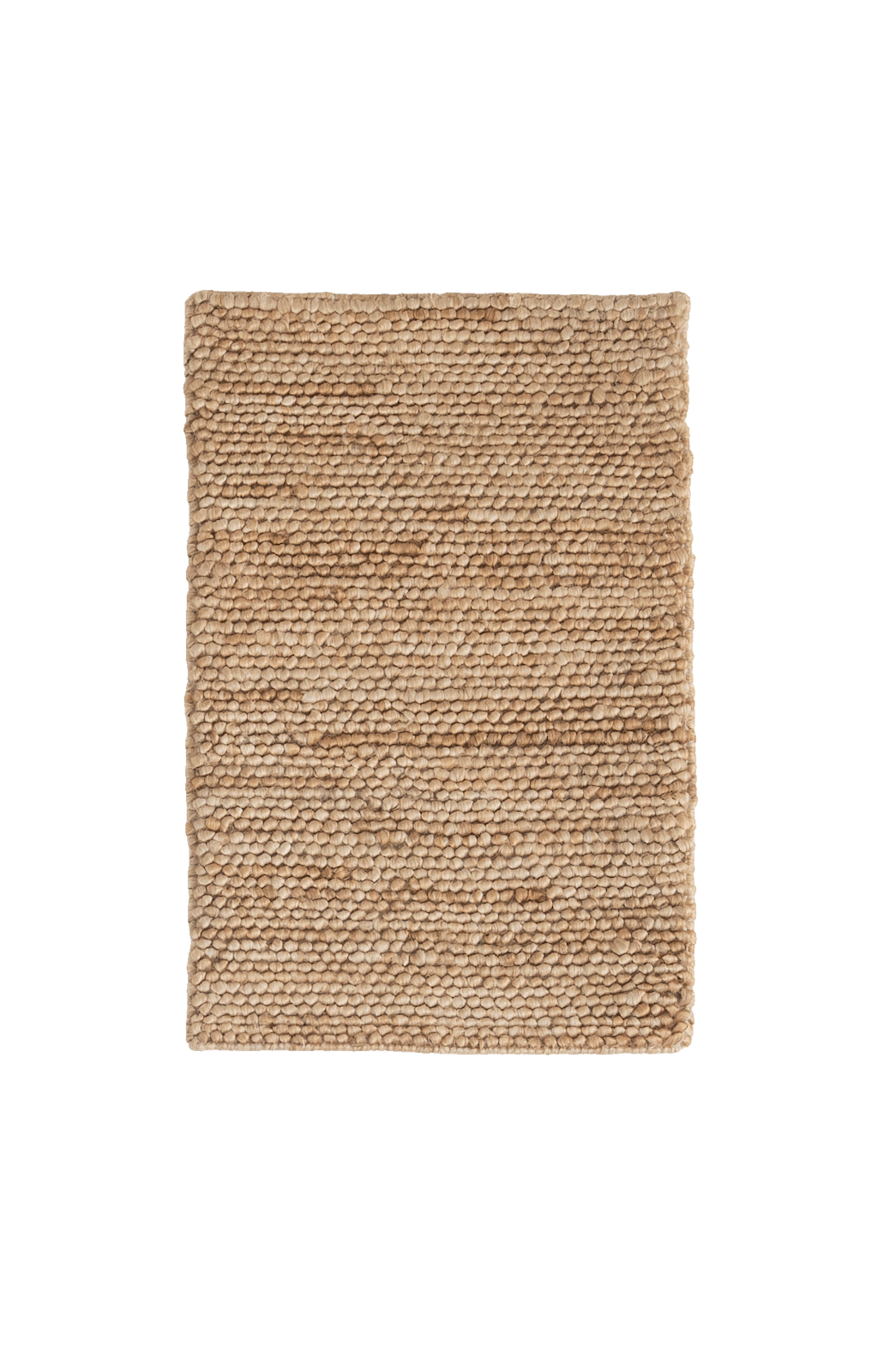 Gaia Loop Weave Jute Doormat in Natural