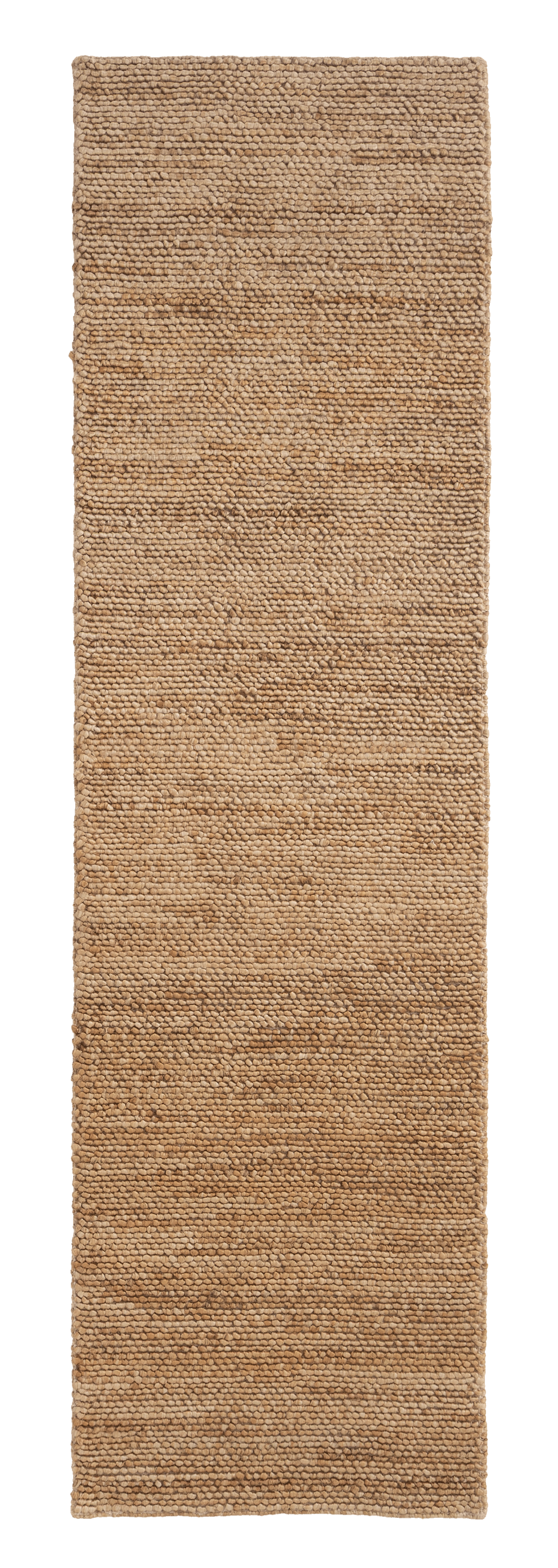 Gaia Loop Weave Jute Runner Rug in Natural