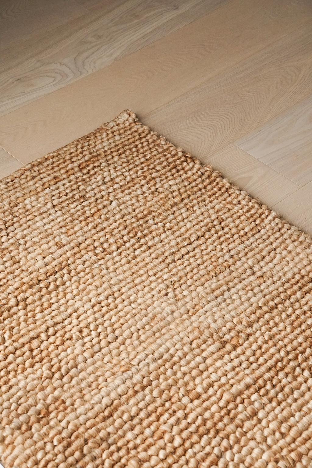 Gaia Loop Weave Jute Doormat in Natural