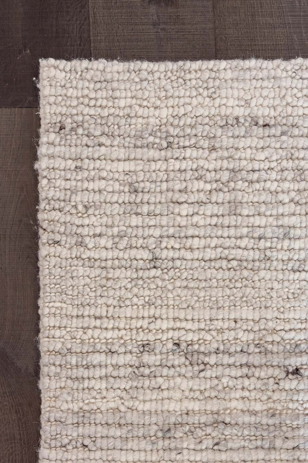 Bangalow Undyed New Zealand Wool Rug in Grey