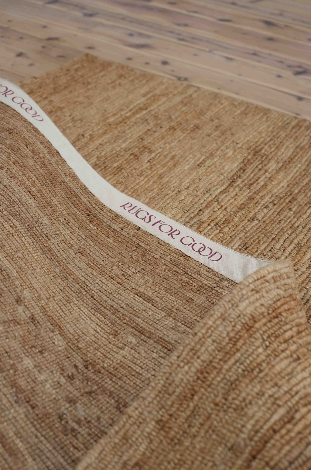 Sample of Hattie Hand Looped Jute Rug