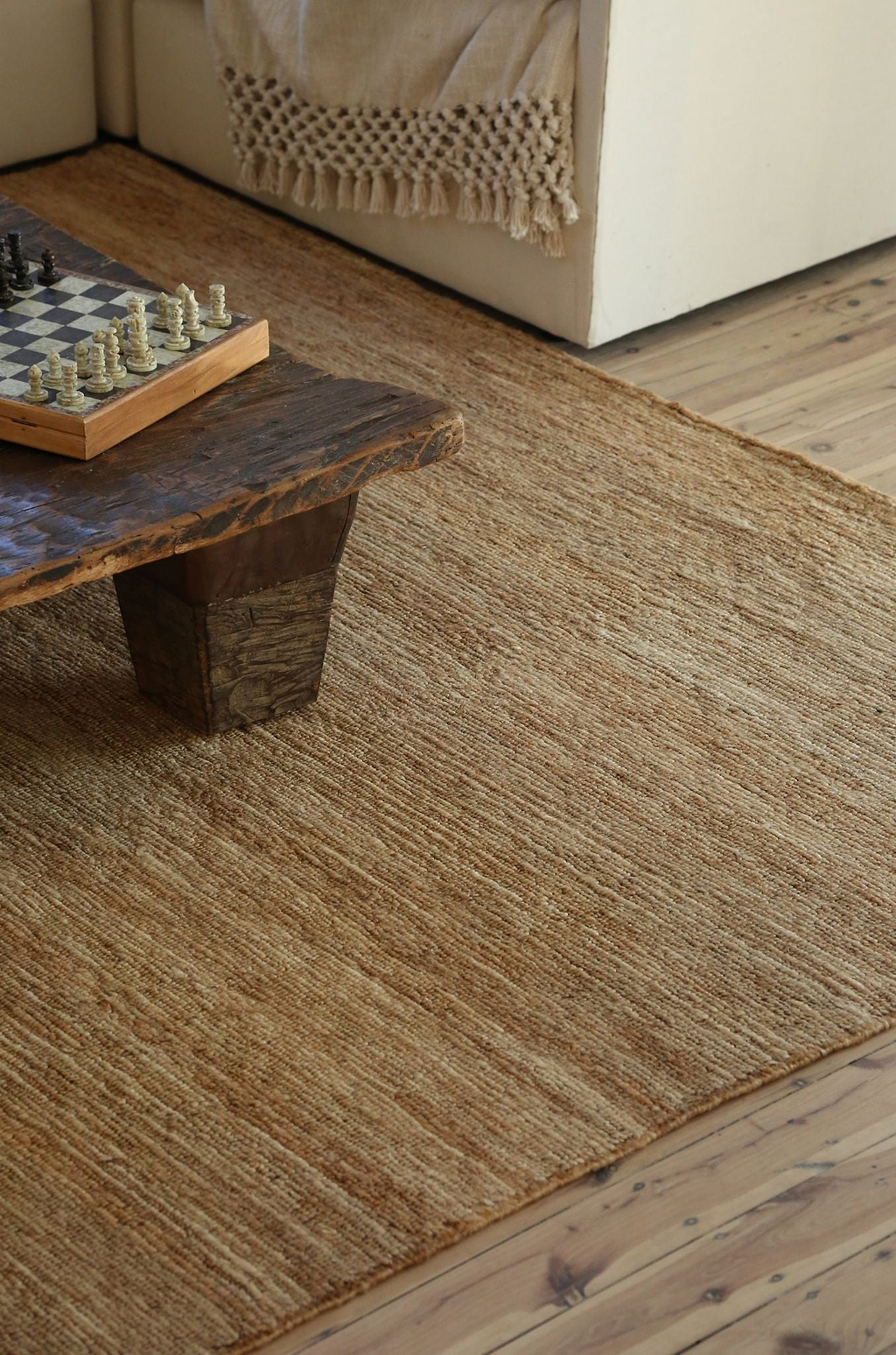 Sample of Hattie Hand Looped Jute Rug