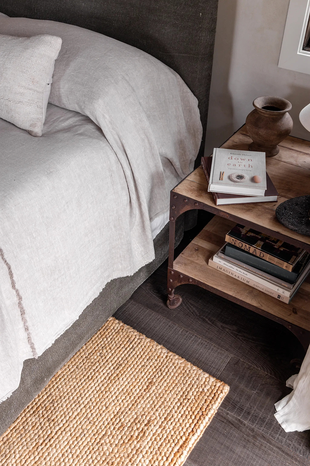 Gaia Loop Weave Jute Doormat in Natural