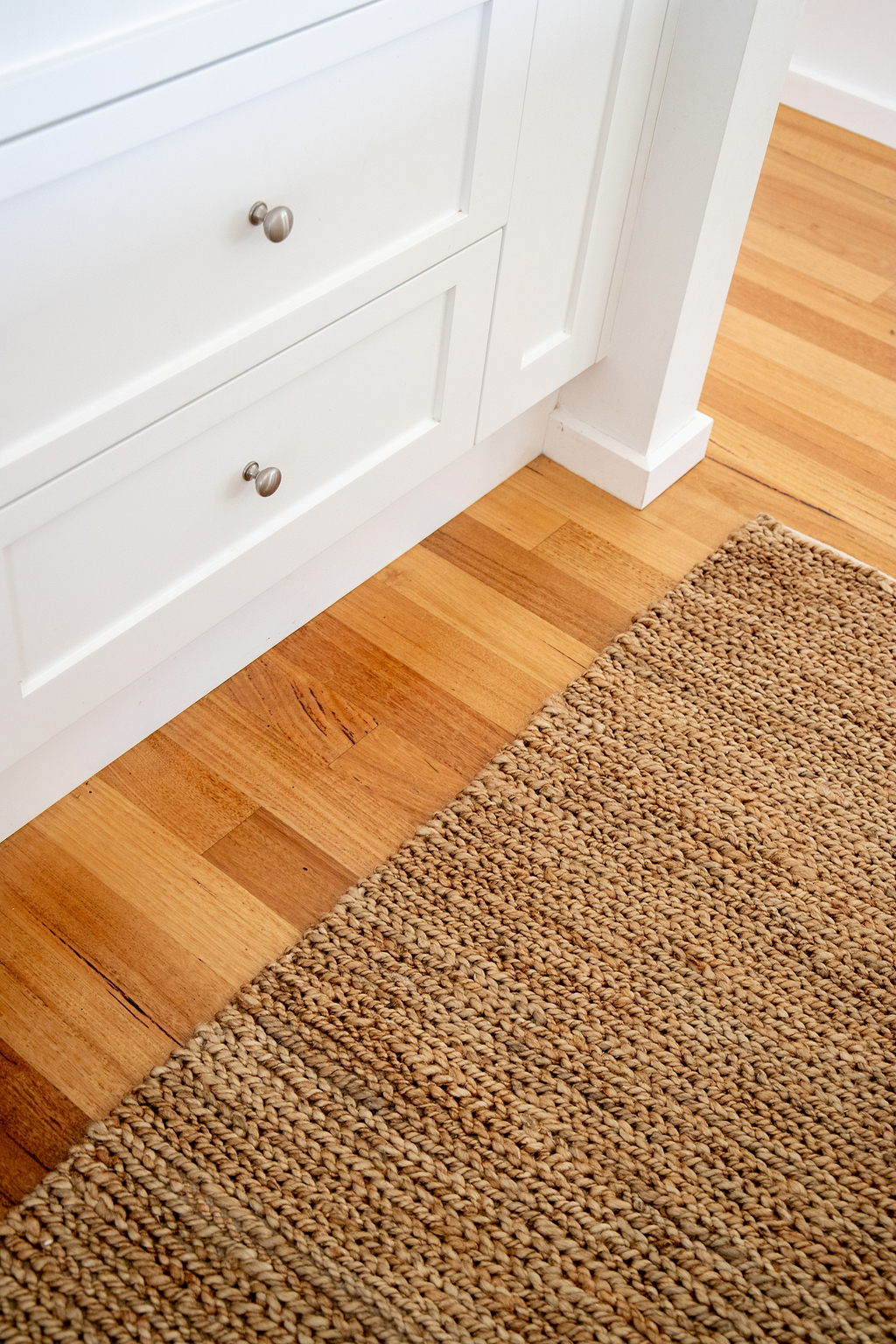 Avoca Jute Runner Rug in Natural