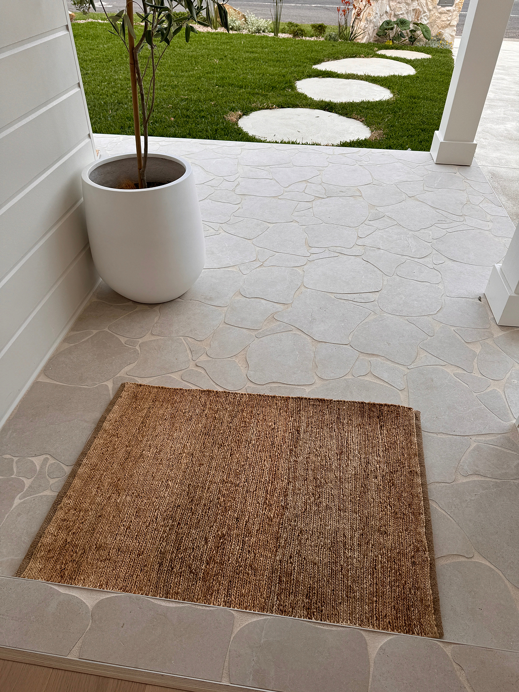 Lavanya Jute Doormat in Natural