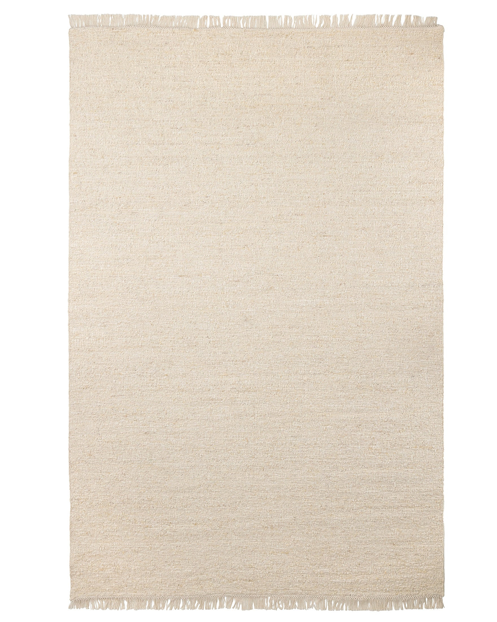 Kiva Hand Woven Wool Rug in Ivory