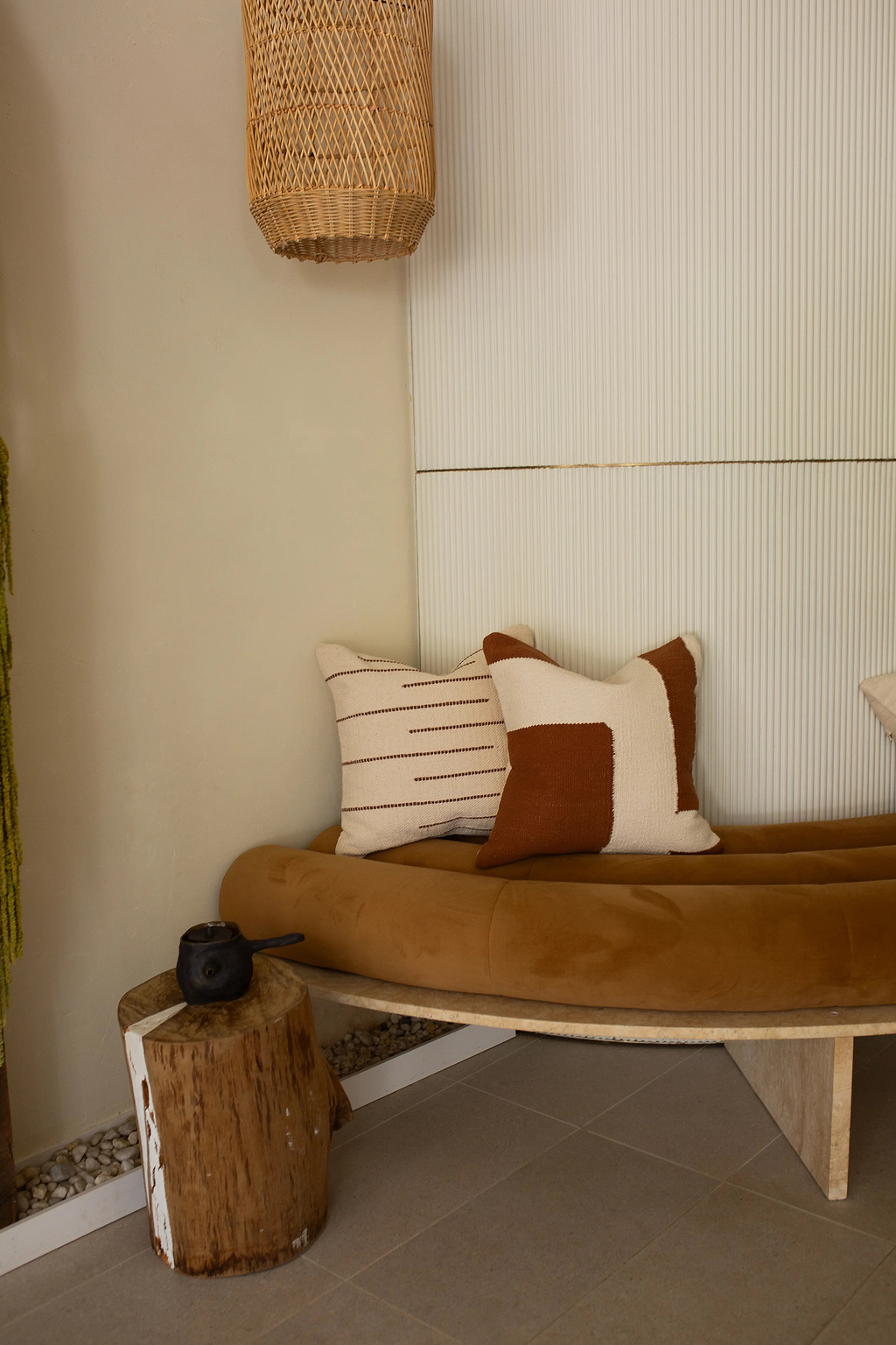 Atlas Cushion in Terracotta