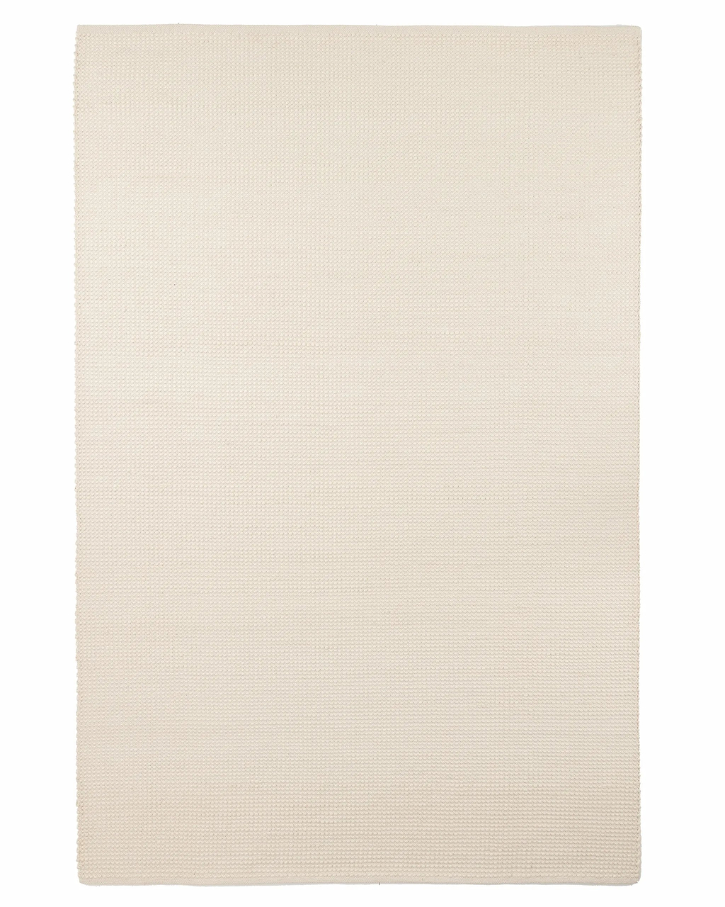 Sample of Soma Wool Rug in Ivory