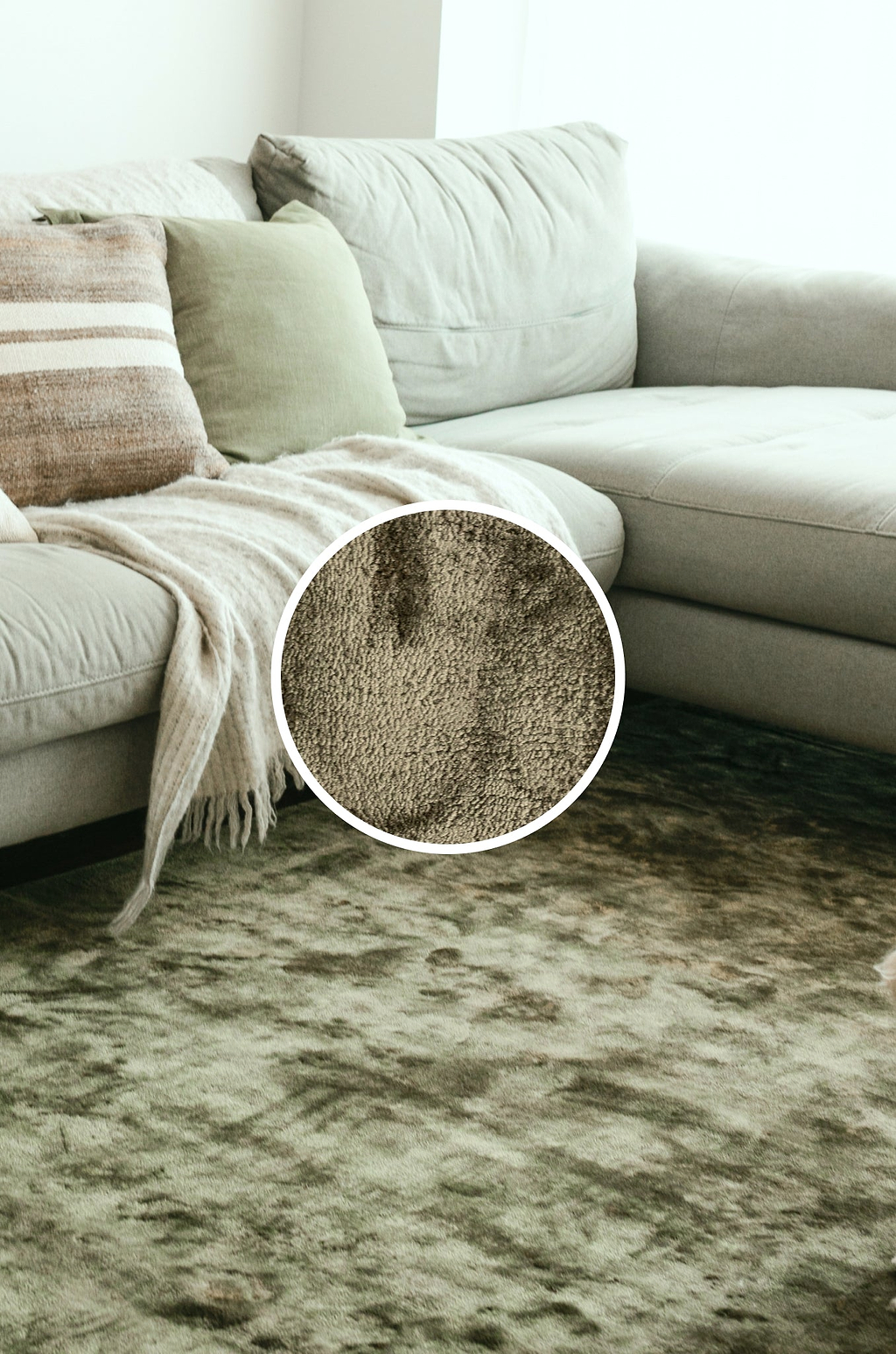 Lustre Rug in Moss