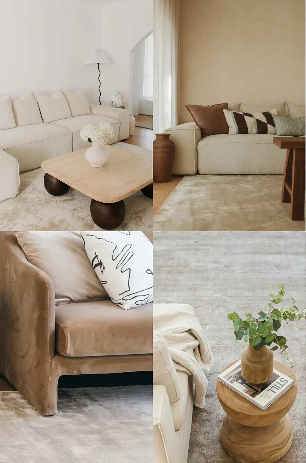 Lustre Rug in Champagne