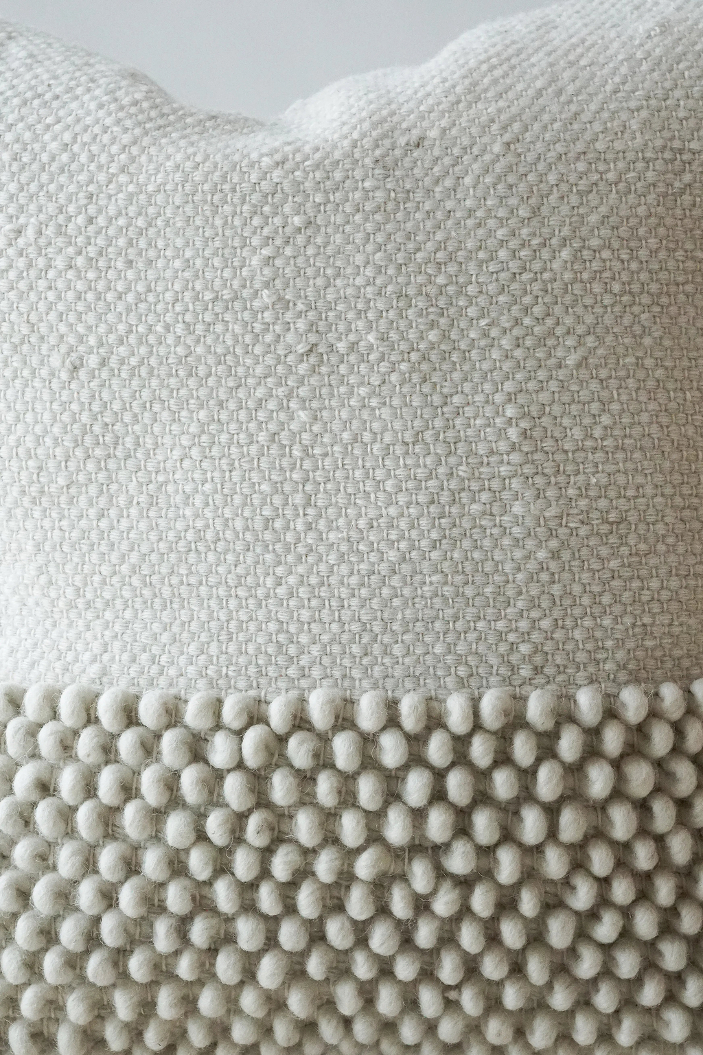 Niva Looped Cushion in Mist