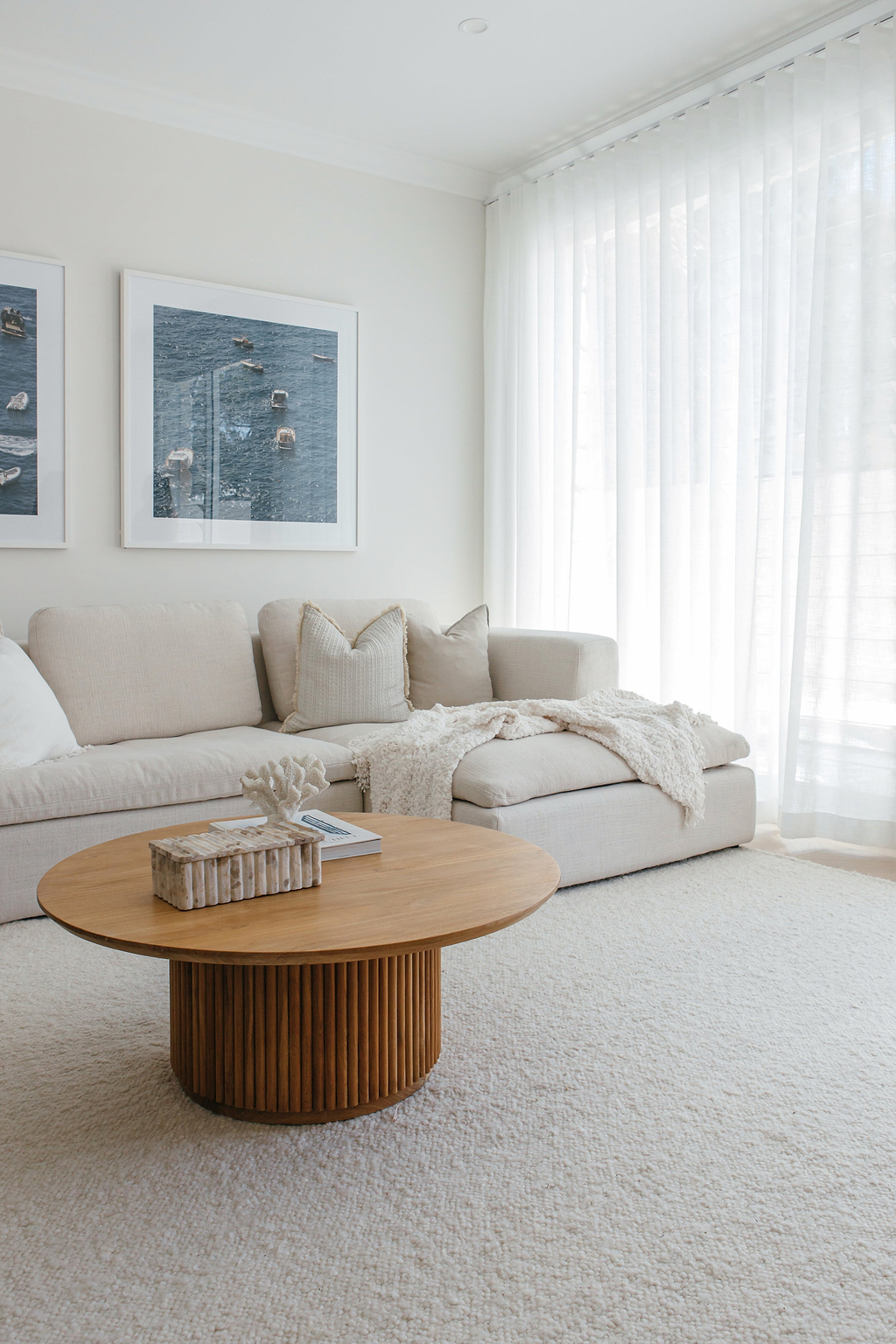 Sedona New Zealand Wool Rug in Chalk