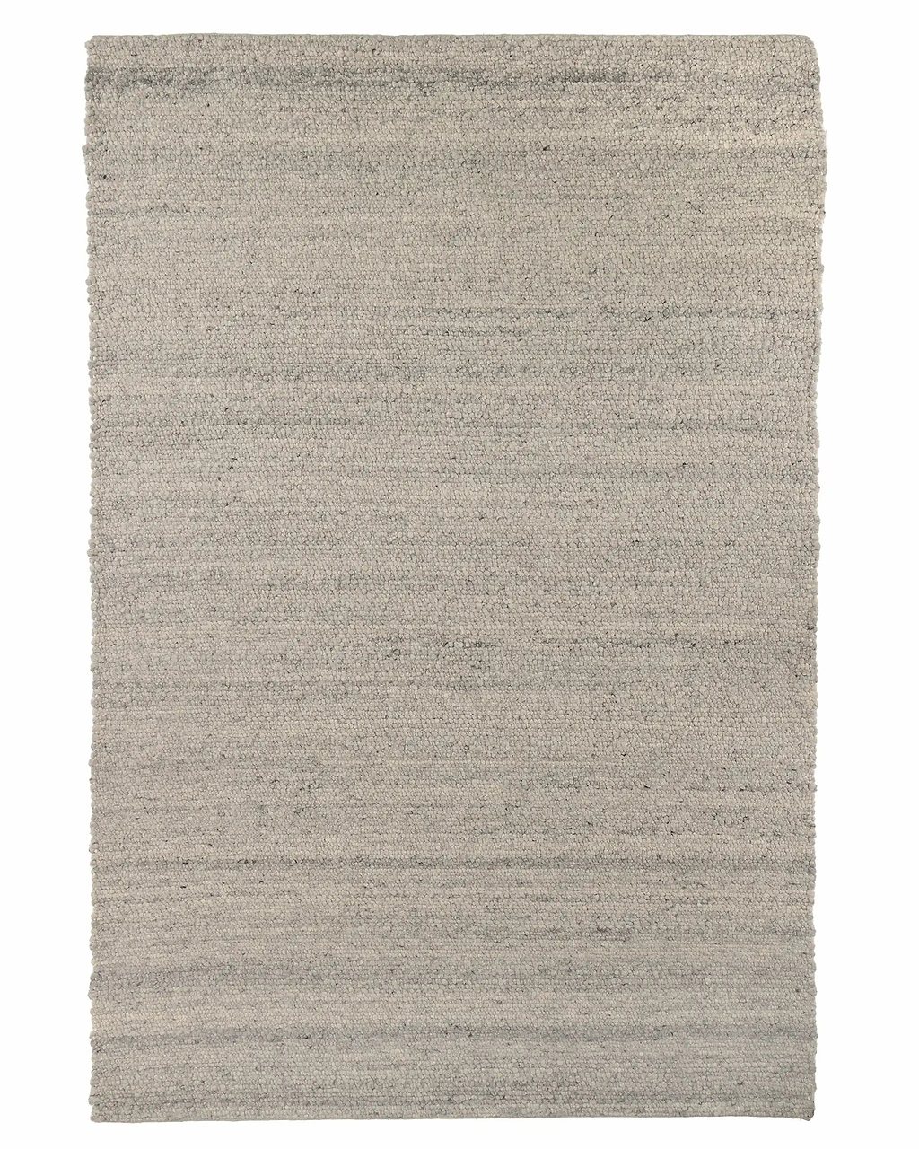 Eltham Popcorn Wool Rug in Grey