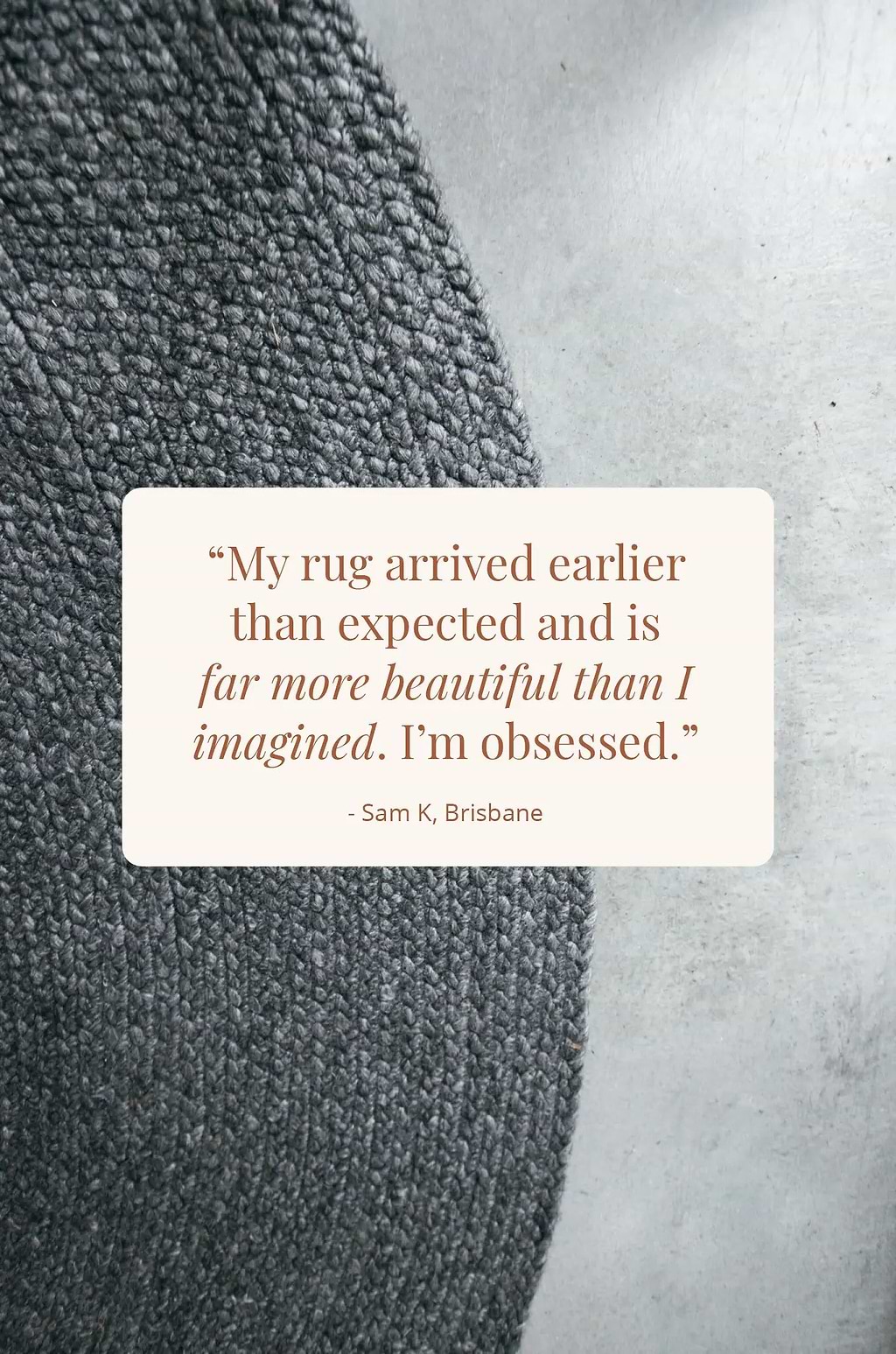 Jiva Round Braided Wool Rug in Charcoal